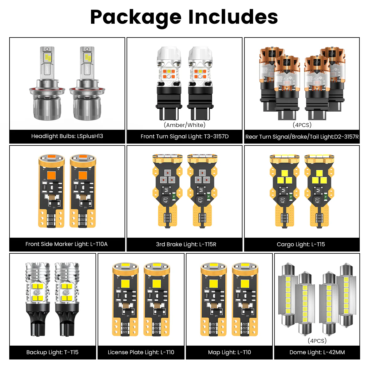Fit for 2013-2014 Ford F-150 The Brightest LED Bulbs Upgrade | Tested and Verified - Image 40
