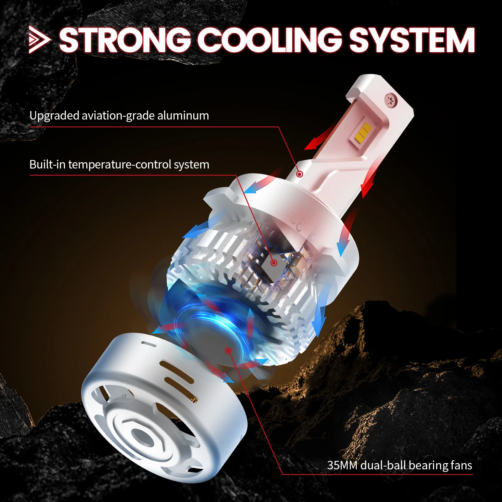 Fit for 2018-2020 Hyundai Kona H7 Custom LED Bulbs Exterior Interior Lights Plug and Play - Image 9