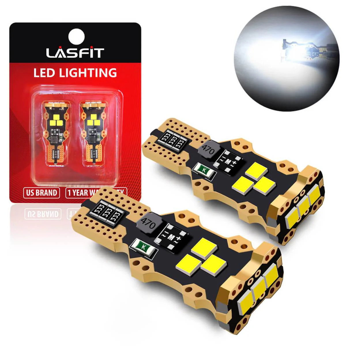 Fit for 2014-2019 Mitsubishi Outlander Custom H7 LED Bulbs Exterior Interior Lights Plug and Play - Image 31