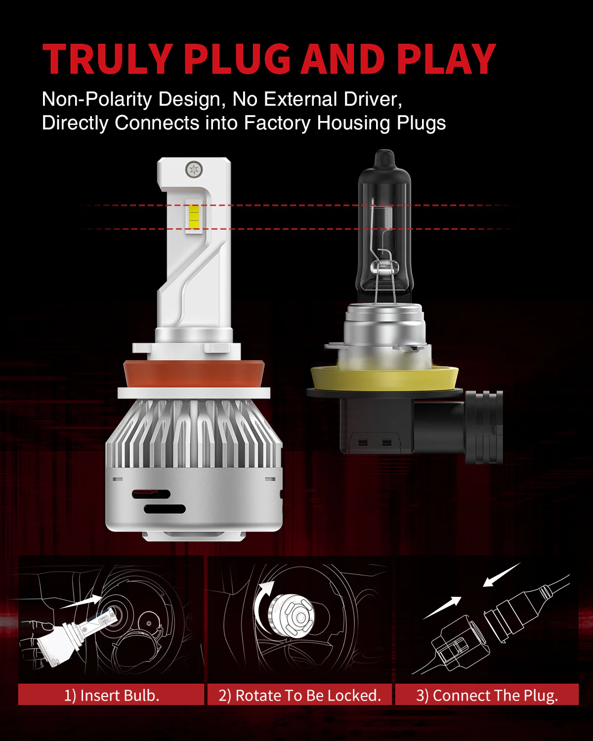 Custom Engineered for 2015-2017 Ford F-150 LED Bulbs Upgrade | Tested and Verified - Image 23