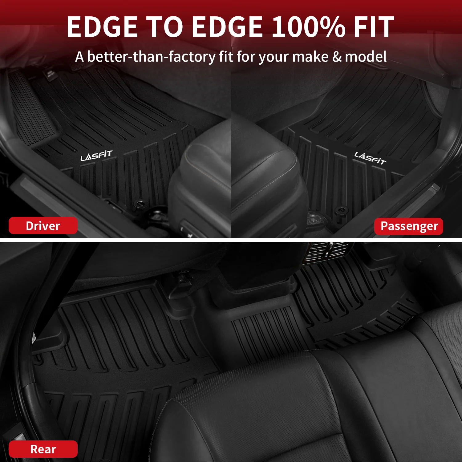 Fit for 2015-2017 Toyota Camry Custom Floor Mats & Cargo Mat - Image 11