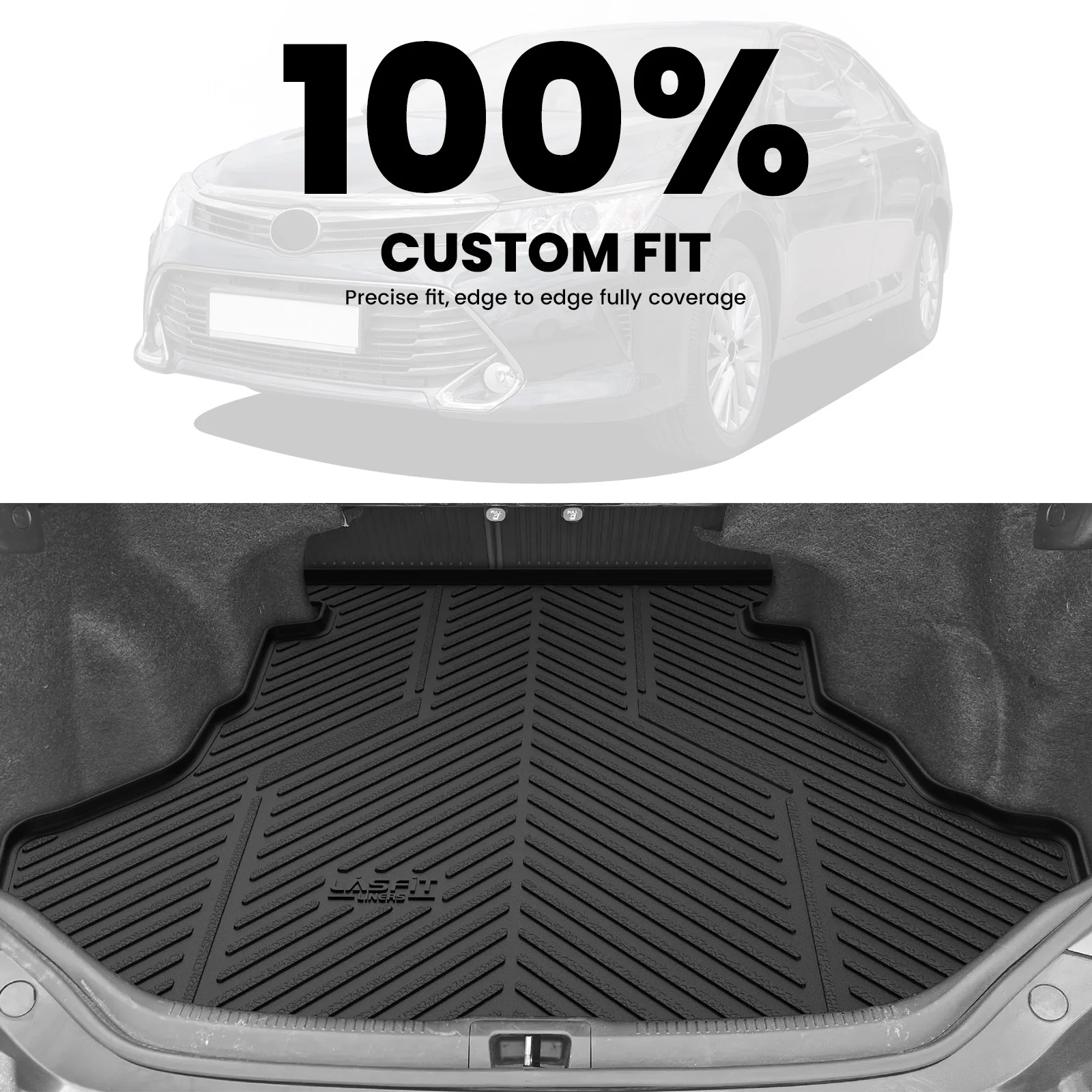 Fit for 2015-2017 Toyota Camry Custom Floor Mats & Cargo Mat - Image 20
