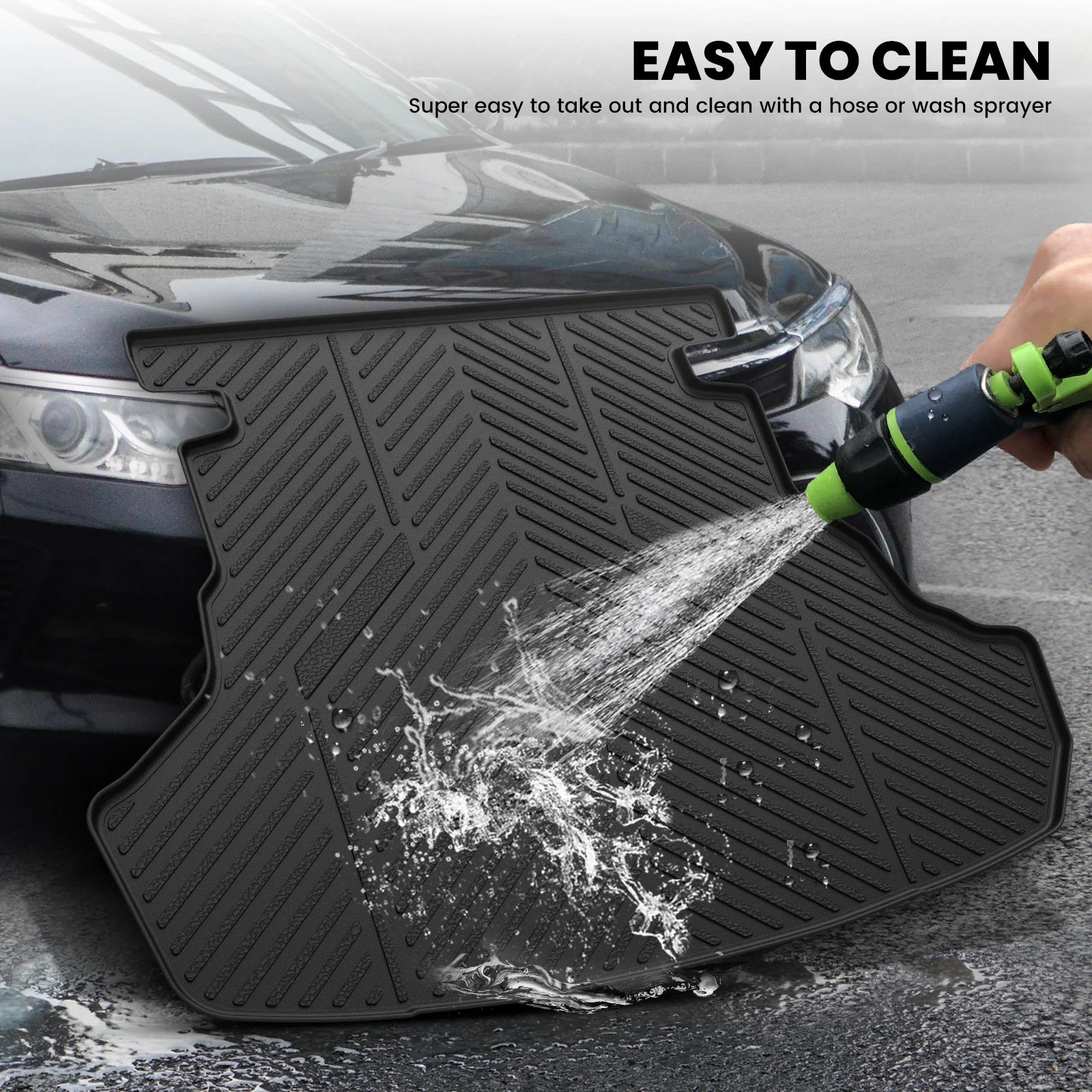 Fit for 2015-2017 Toyota Camry Custom Floor Mats & Cargo Mat - Image 23