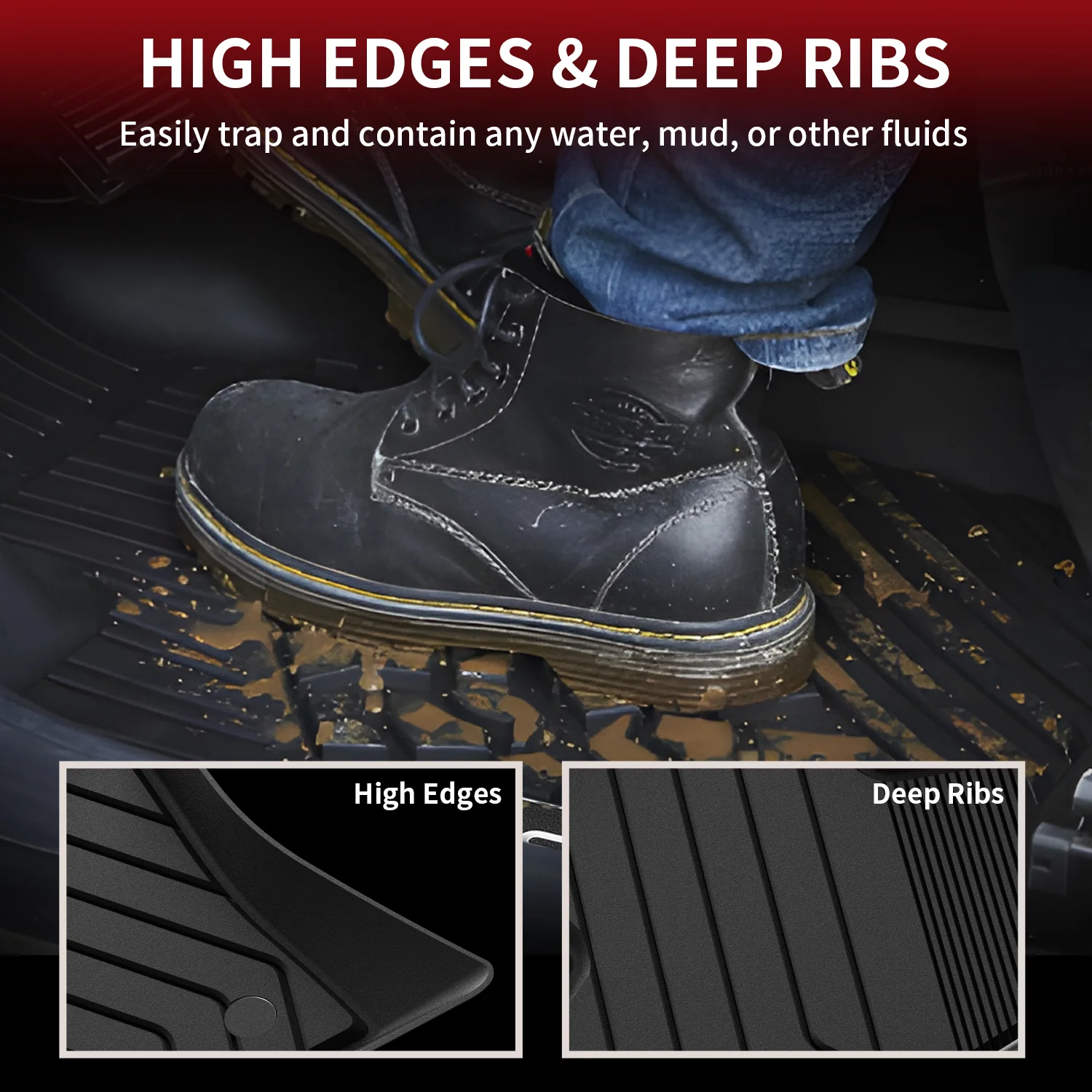 Fit for 2014-2018 BMW X5 Floor Mats - Image 8