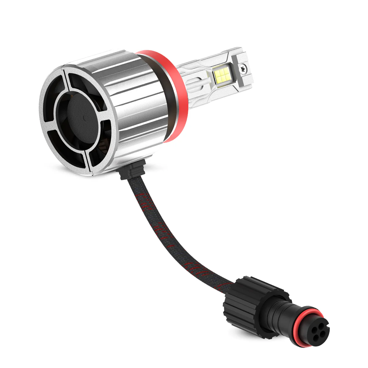 Fit for 2019-2026 Chevrolet Silverado 1500 WT/Custom/Custom Trail Boss Custom-Fit H11 9005 LED Bulbs with Dust Cover | Pro-DC Series - Image 15