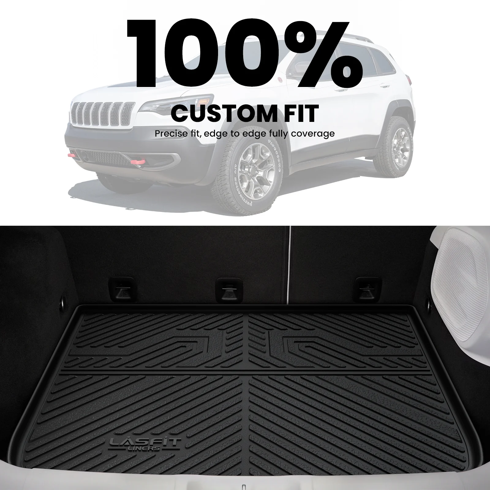 Fit for 2016-2023 Jeep Cherokee Custom Floor Mats or Cargo Mat - Image 13