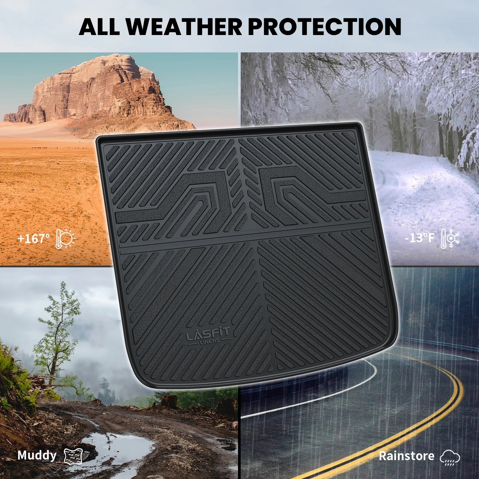 Fit for 2016-2023 Jeep Cherokee Custom Floor Mats or Cargo Mat - Image 15
