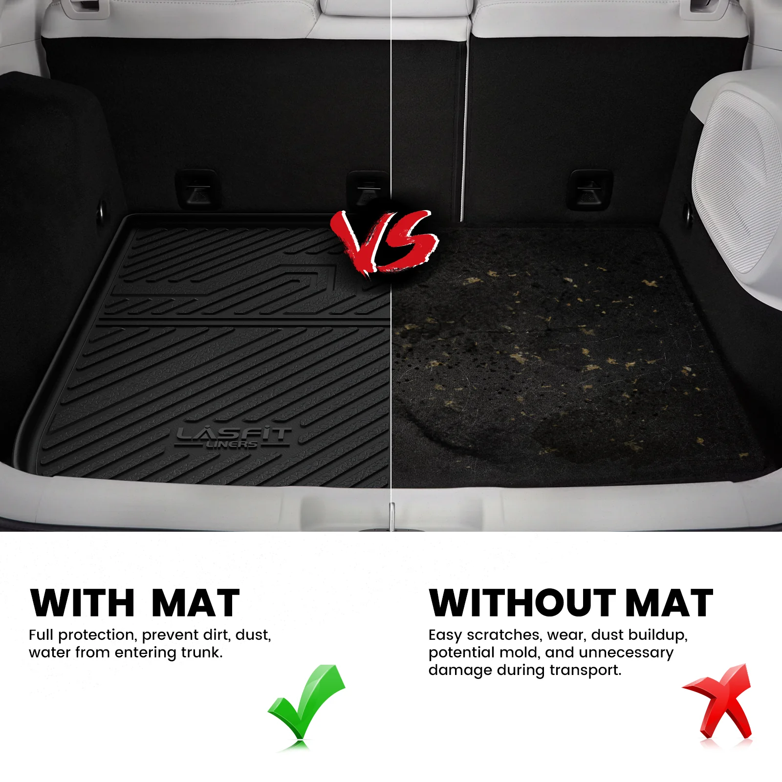 Fit for 2016-2023 Jeep Cherokee Custom Floor Mats or Cargo Mat - Image 12