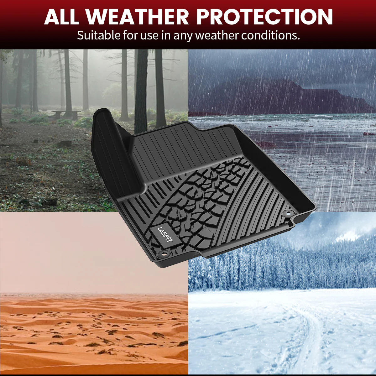 Fit for 2016-2023 Jeep Cherokee Custom Floor Mats or Cargo Mat - Image 6