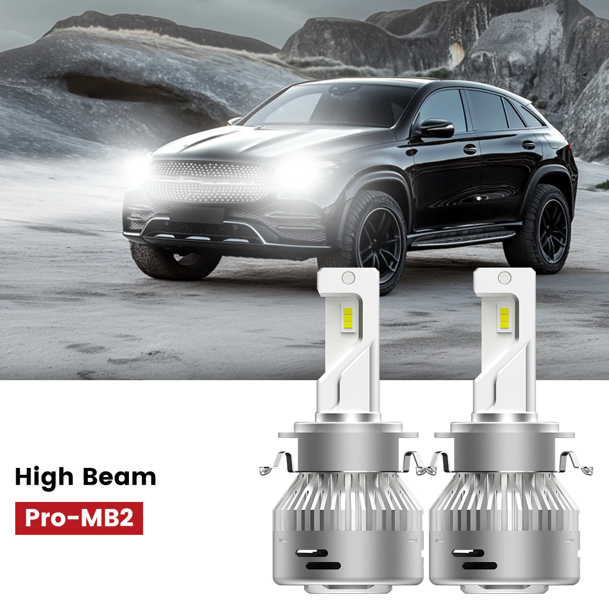 Fit for 2016-2019 Mercedes Benz GLE-Class LED Headlight Bulbs Plug & Play - Image 12
