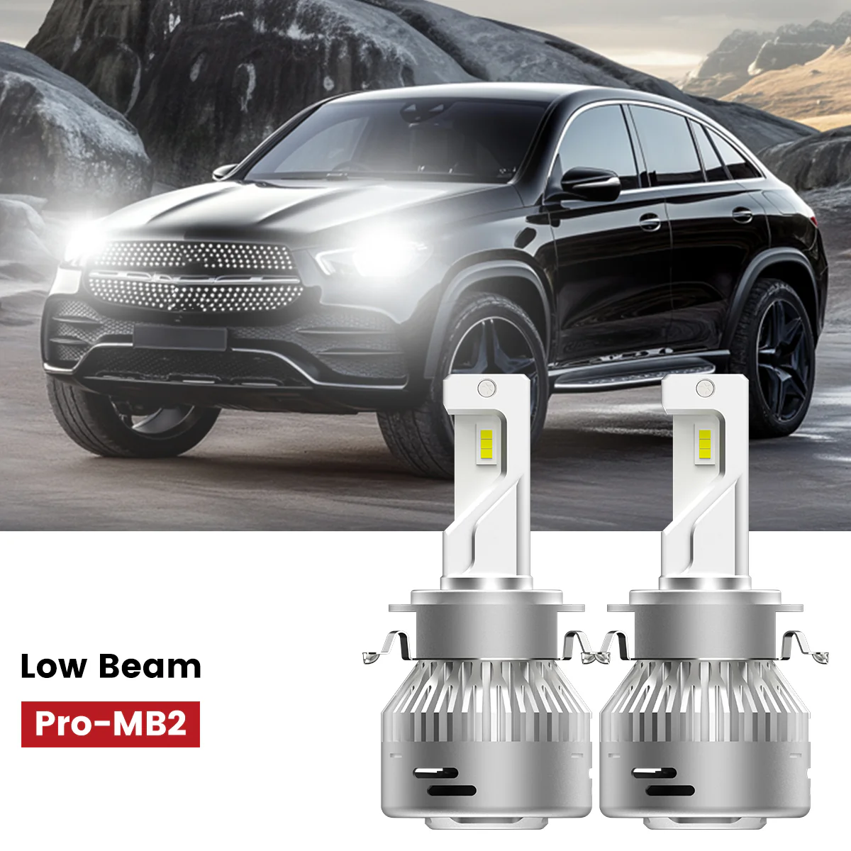 Fit for 2016-2019 Mercedes Benz GLE-Class LED Headlight Bulbs Plug & Play - Image 8