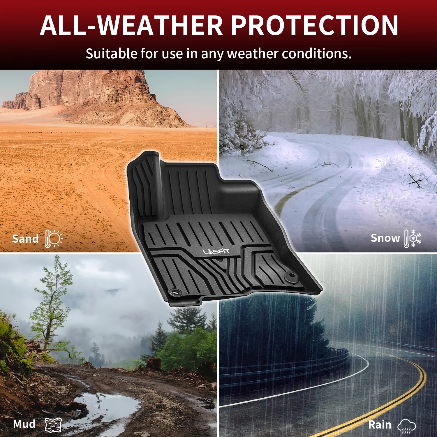 Fit for 2016-2021 Honda Civic Custom Floor Mats or Cargo Mat - Image 18