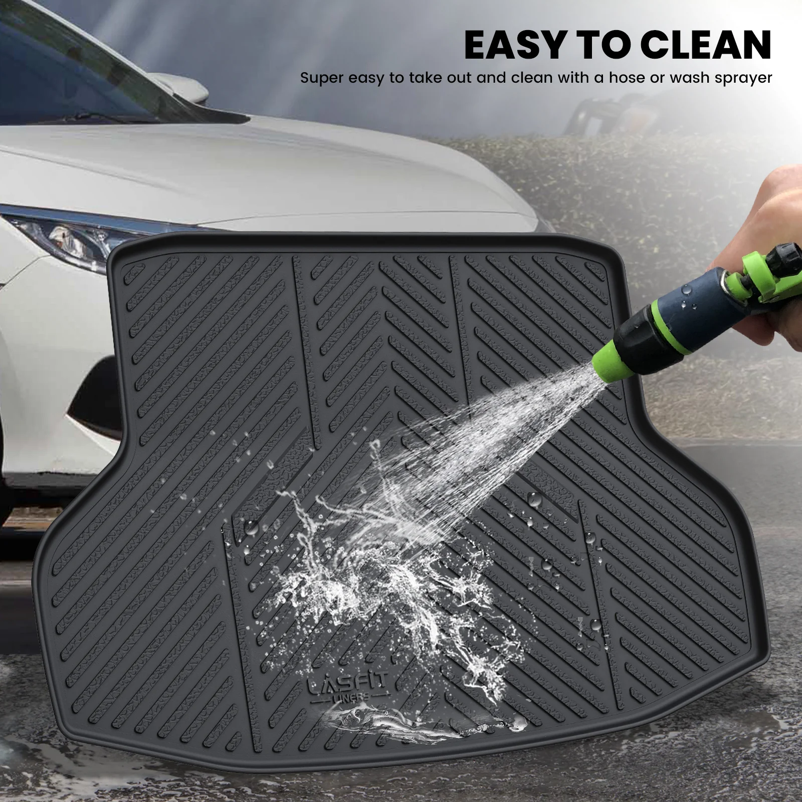 Fit for 2016-2021 Honda Civic Custom Floor Mats or Cargo Mat - Image 28