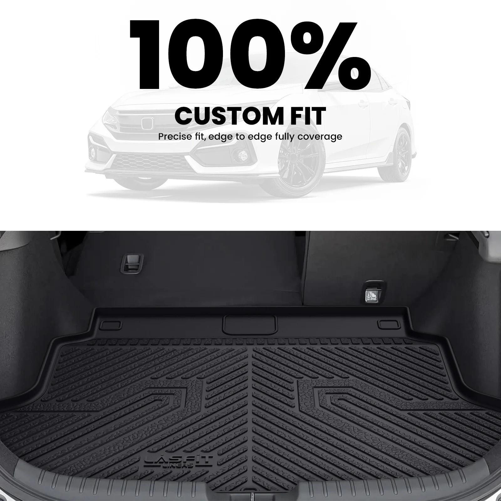 Fit for 2016-2021 Honda Civic Custom Floor Mats or Cargo Mat - Image 34