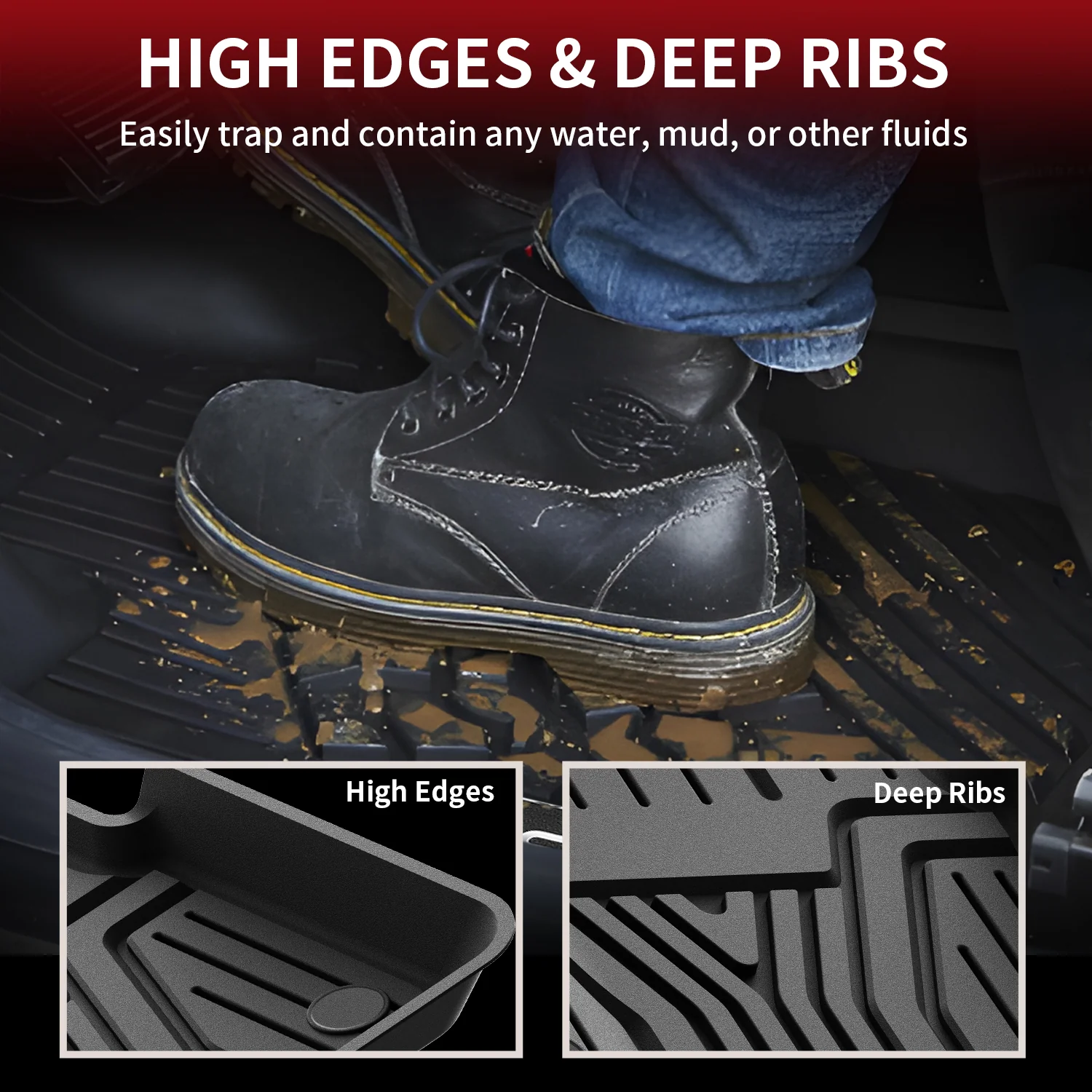 Fit for 2016-2021 Honda Civic Custom Floor Mats or Cargo Mat - Image 5