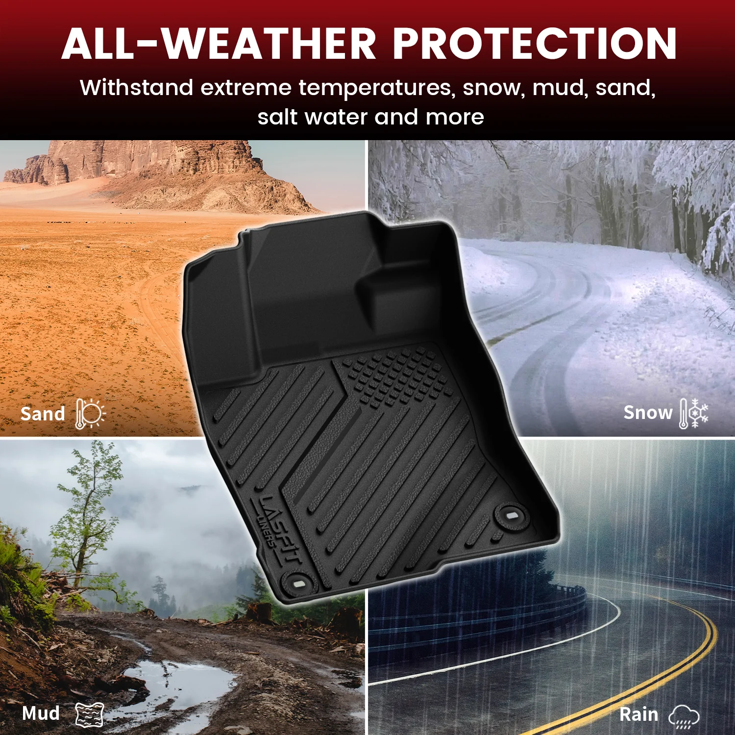 Fit for 2016-2021 Honda Civic Custom Floor Mats or Cargo Mat - Image 9