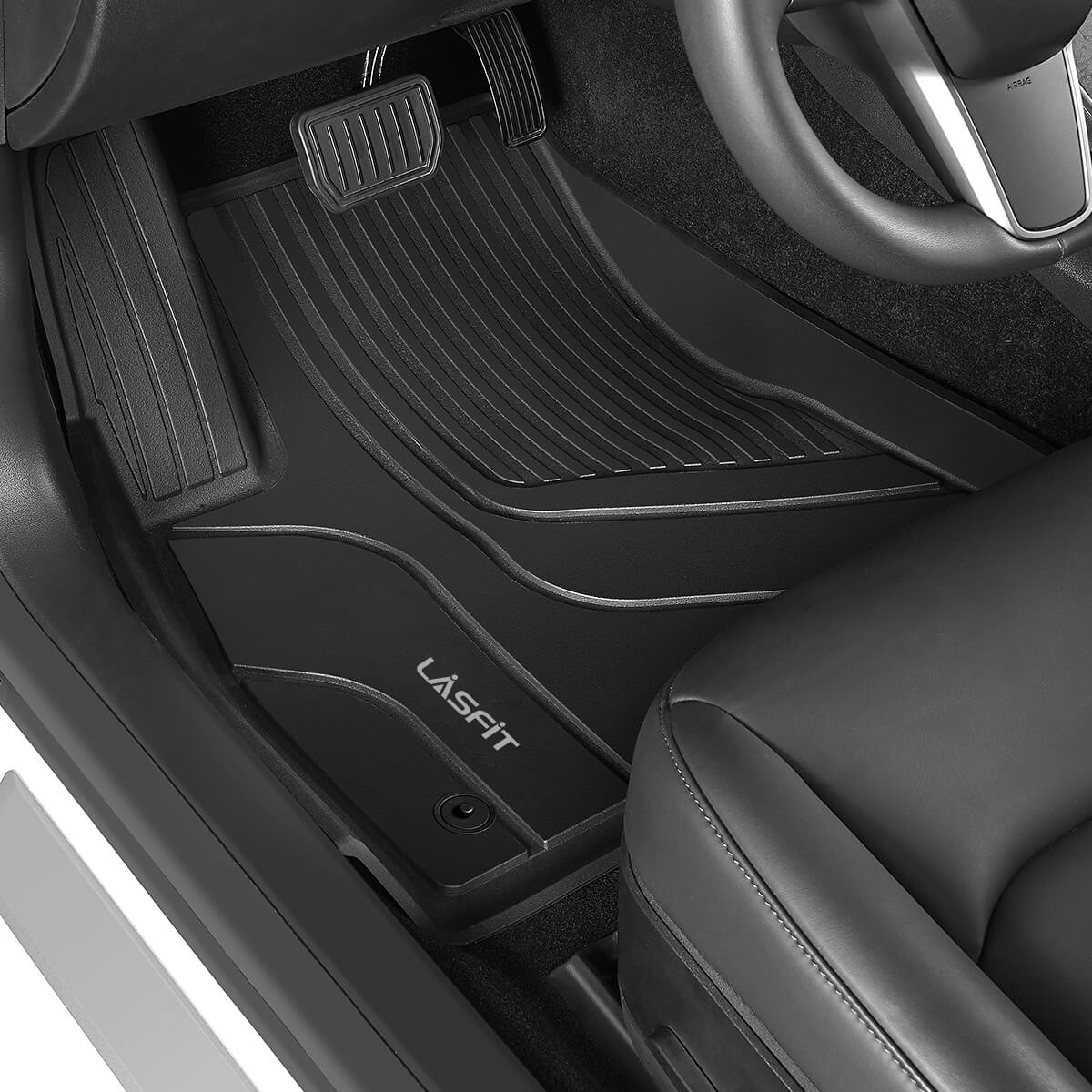 Fit for 2017-2020 Tesla Model 3 Floor Mats TPE Material Floor Mats or Cargo Mat or Trunk Well Mat - Image 4