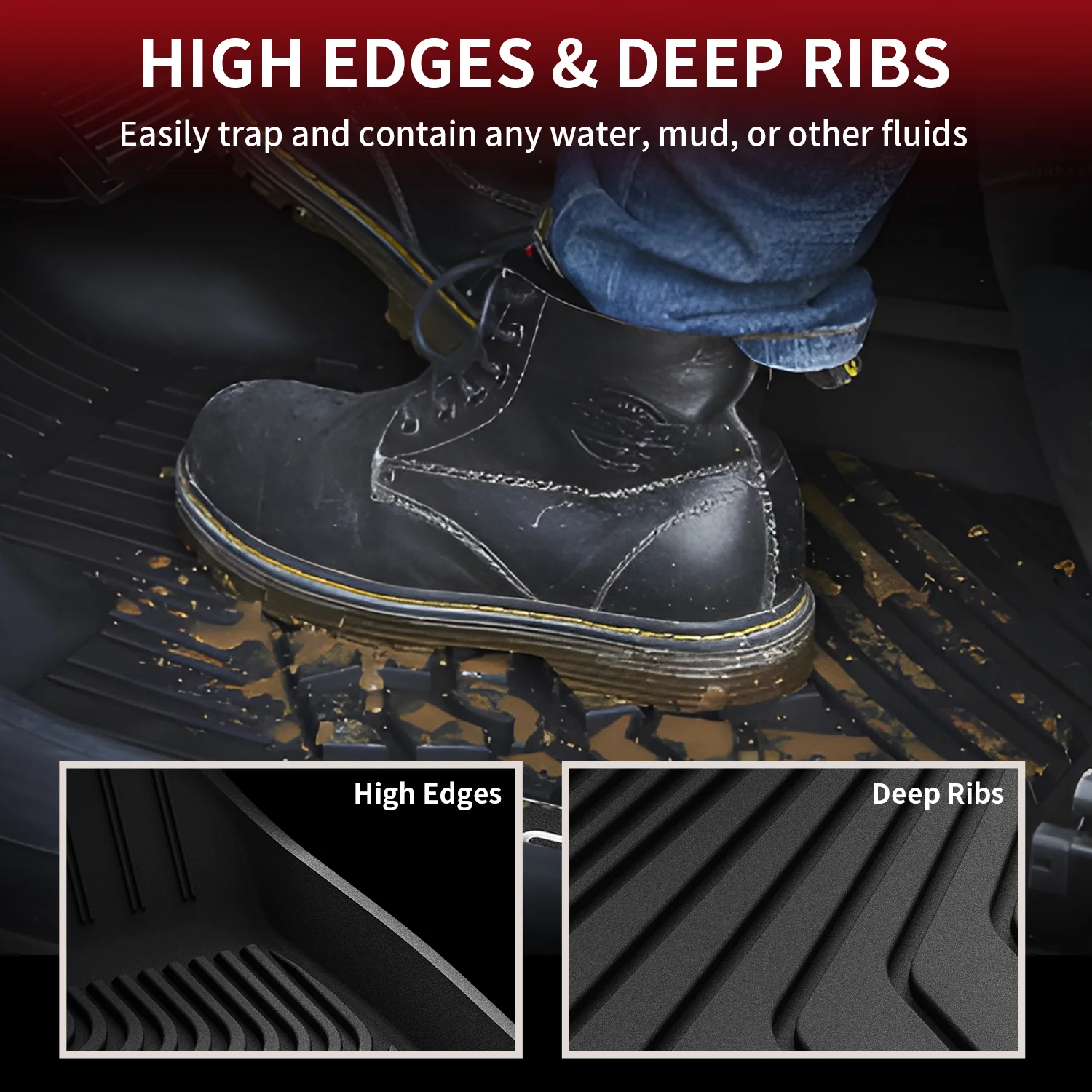 Fit for 2018-2026 Volvo XC60 Floor Mats or Cargo Mat, Fit Gasoline ONLY - Image 10