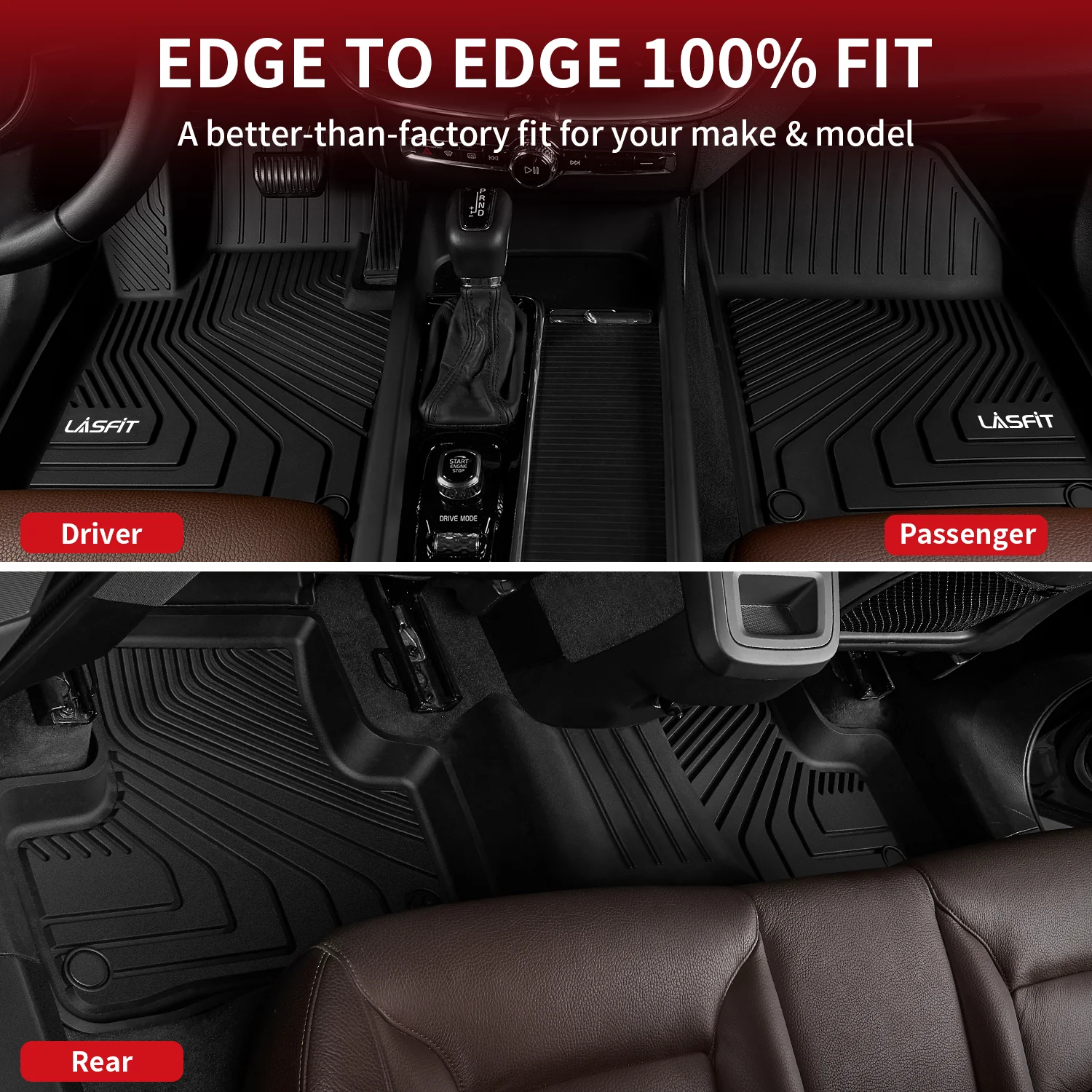Fit for 2018-2026 Volvo XC60 Floor Mats or Cargo Mat, Fit Gasoline ONLY - Image 3