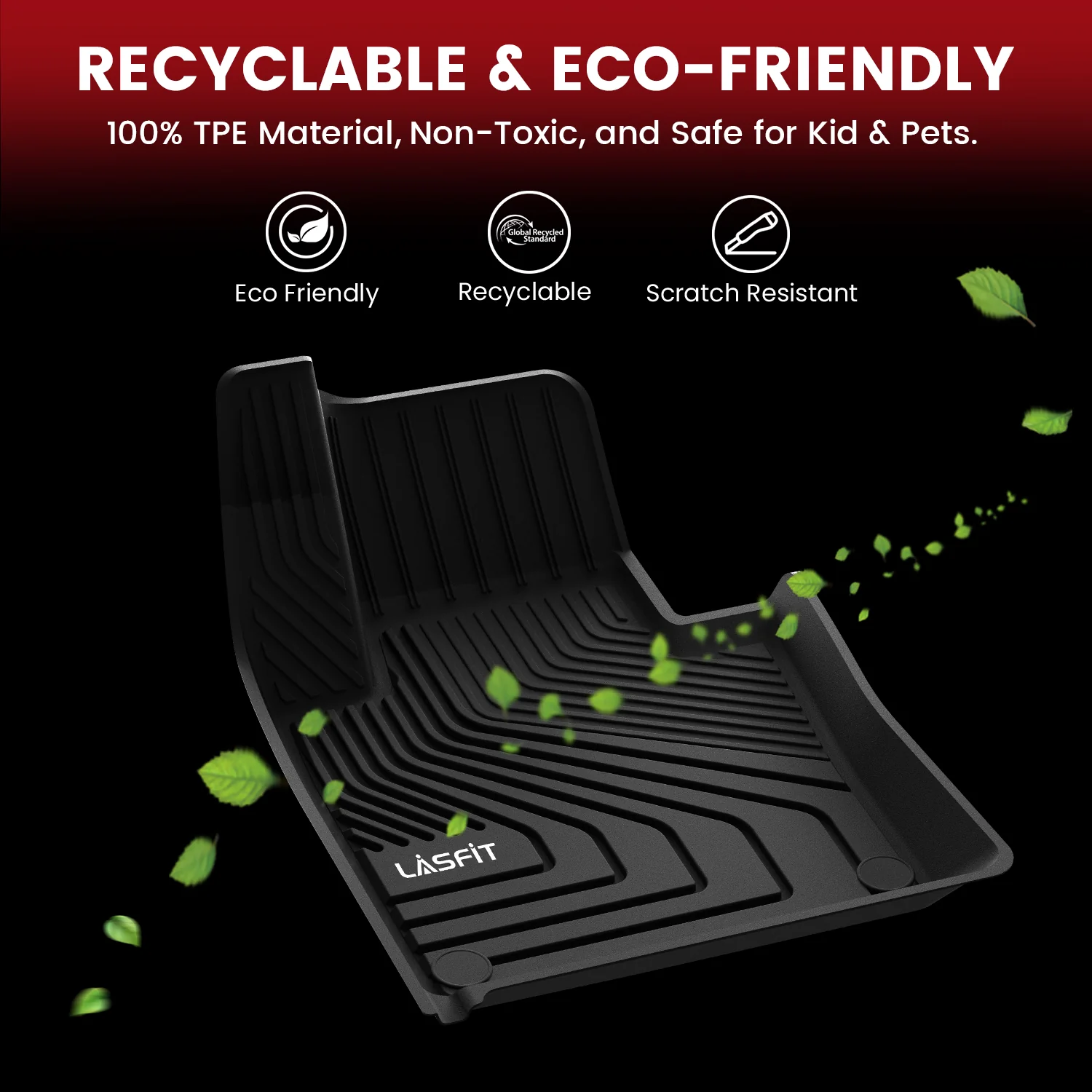 Fit for 2018-2026 Volvo XC60 Floor Mats or Cargo Mat, Fit Gasoline ONLY - Image 6