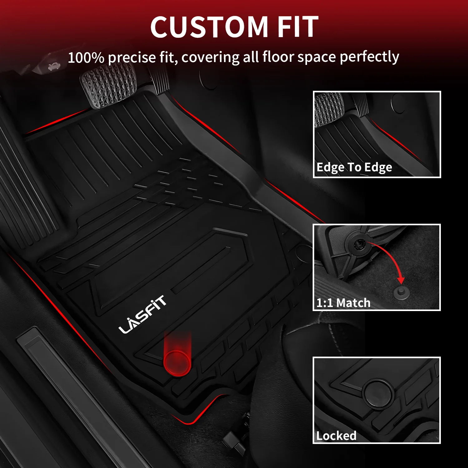 Fit for 2018-2024 Chevrolet Equinox Floor Mats or Seatback & Cargo Mat, Don't Fit Equinox EV - Image 11