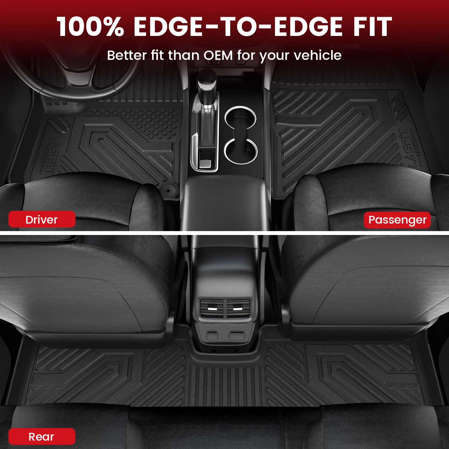 Fit for 2018-2024 Chevrolet Equinox Floor Mats or Seatback & Cargo Mat, Don't Fit Equinox EV - Image 3