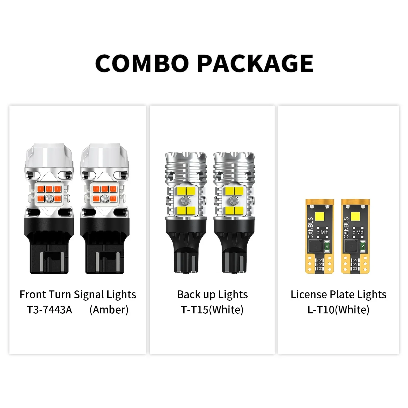 Custom Engineered for 2019-2021 Chevrolet Silverado 1500 WT Custom Trail Boss LED Bulbs Upgrade | Tested and Verified - Image 14