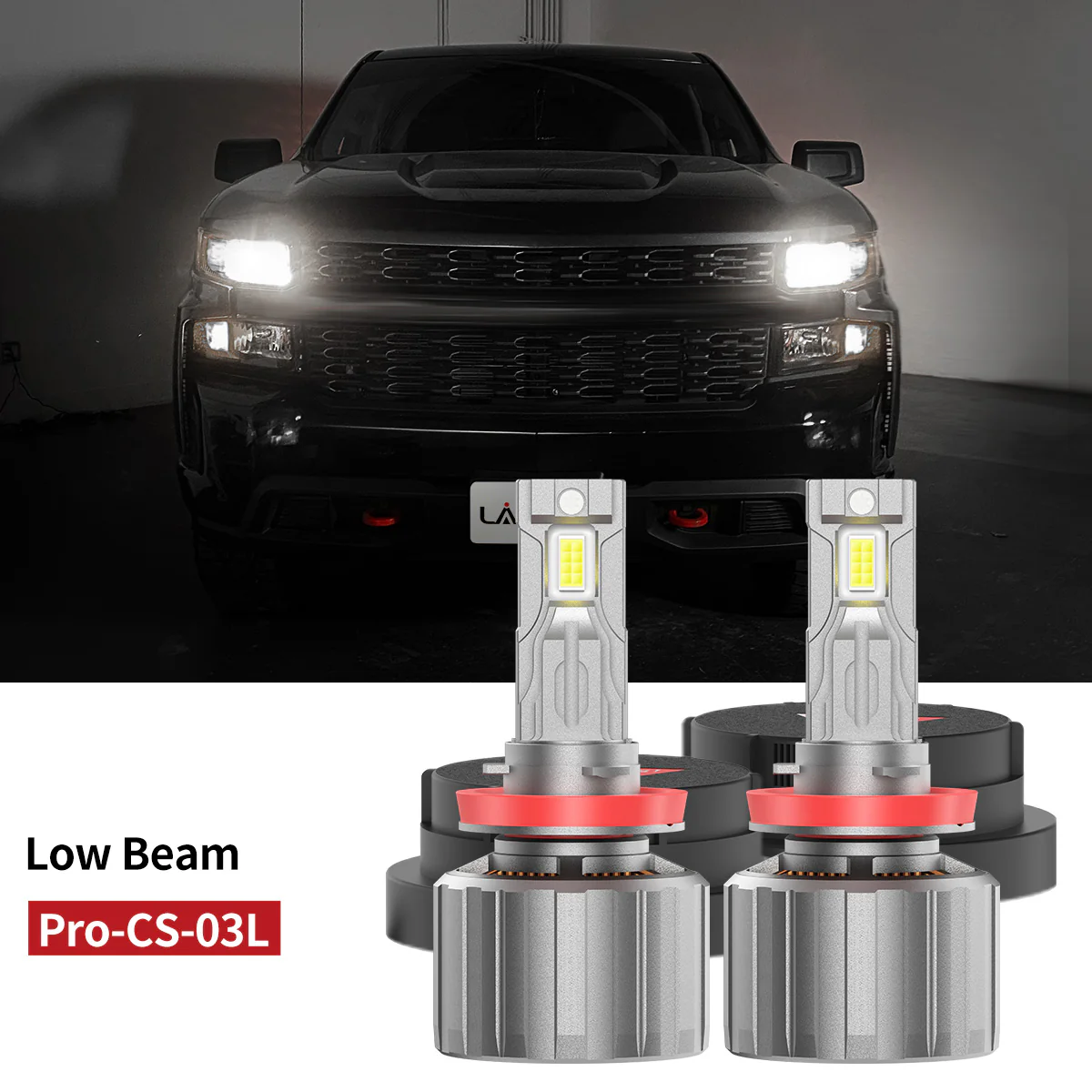 Custom Engineered for 2019-2021 Chevrolet Silverado 1500 WT Custom Trail Boss LED Bulbs Upgrade | Tested and Verified - Image 36