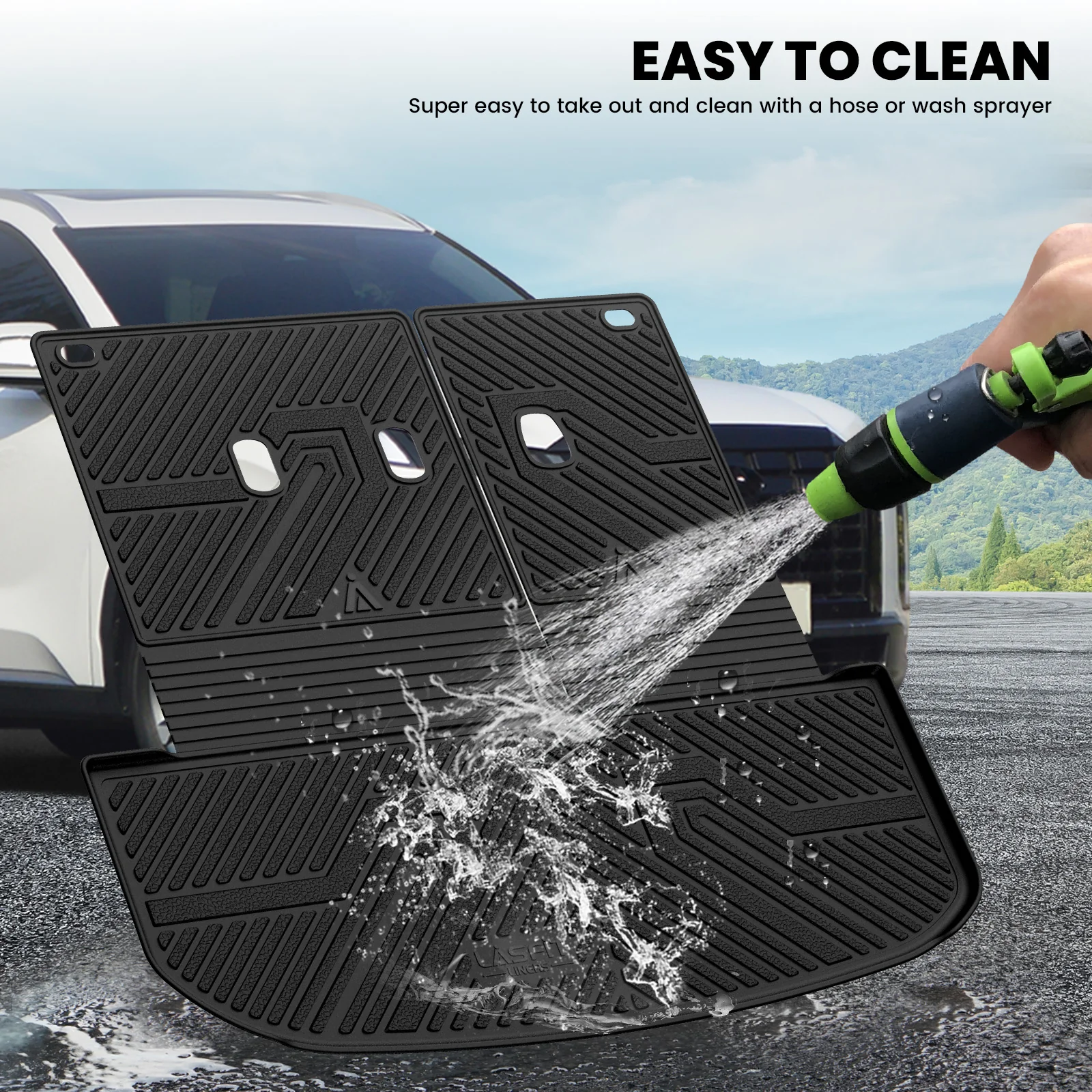 Fit for 2020-2025 Hyundai Palisade Floor Mats or Seatback & Cargo Mat, Fit 7 Seats or 8 Seats - Image 19