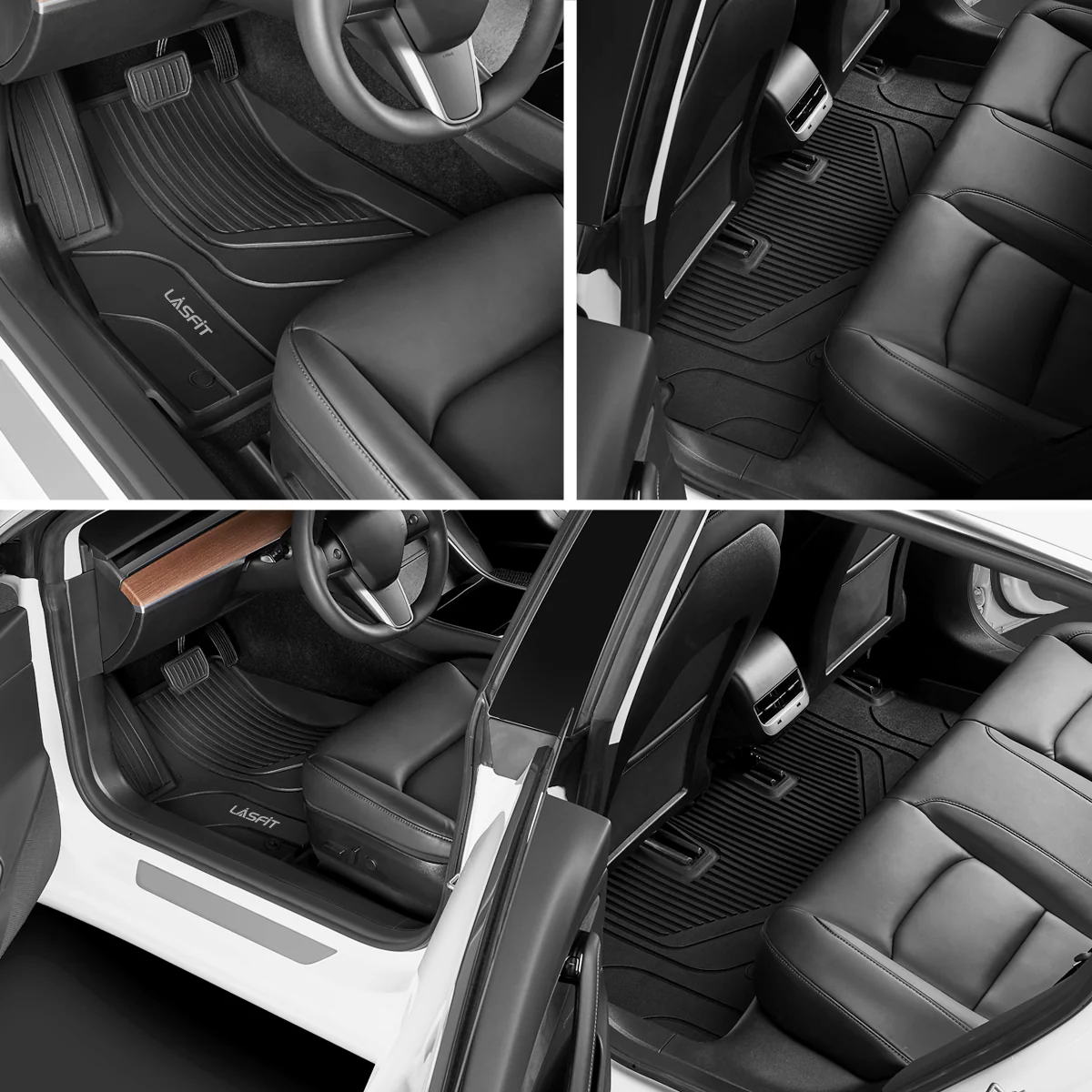 Fit for 2020-2025 Tesla Model Y Custom TPE Floor Mats or Cargo Mat - Image 18