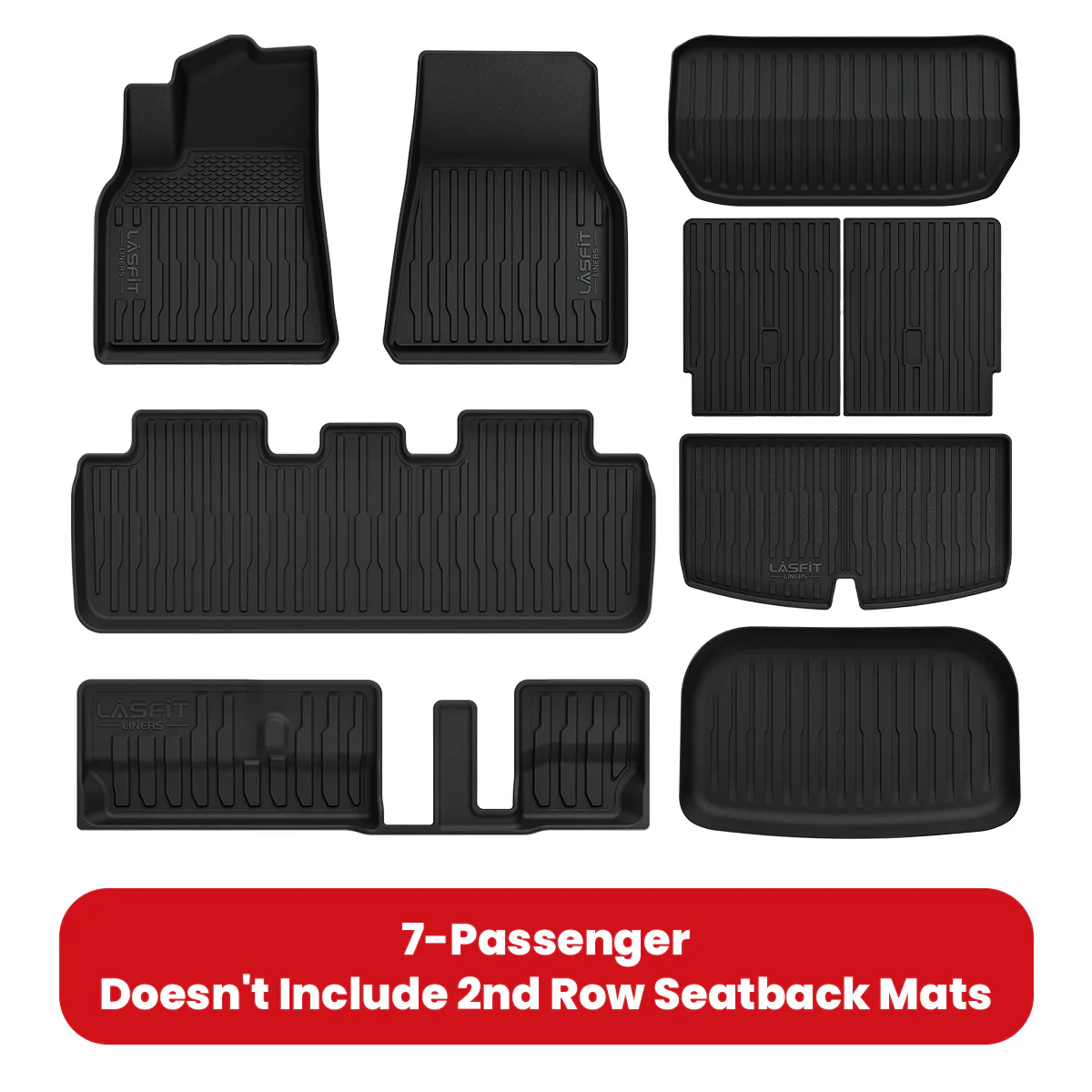Fit for 2020-2025 Tesla Model Y Custom TPE Floor Mats or Cargo Mat - Image 29