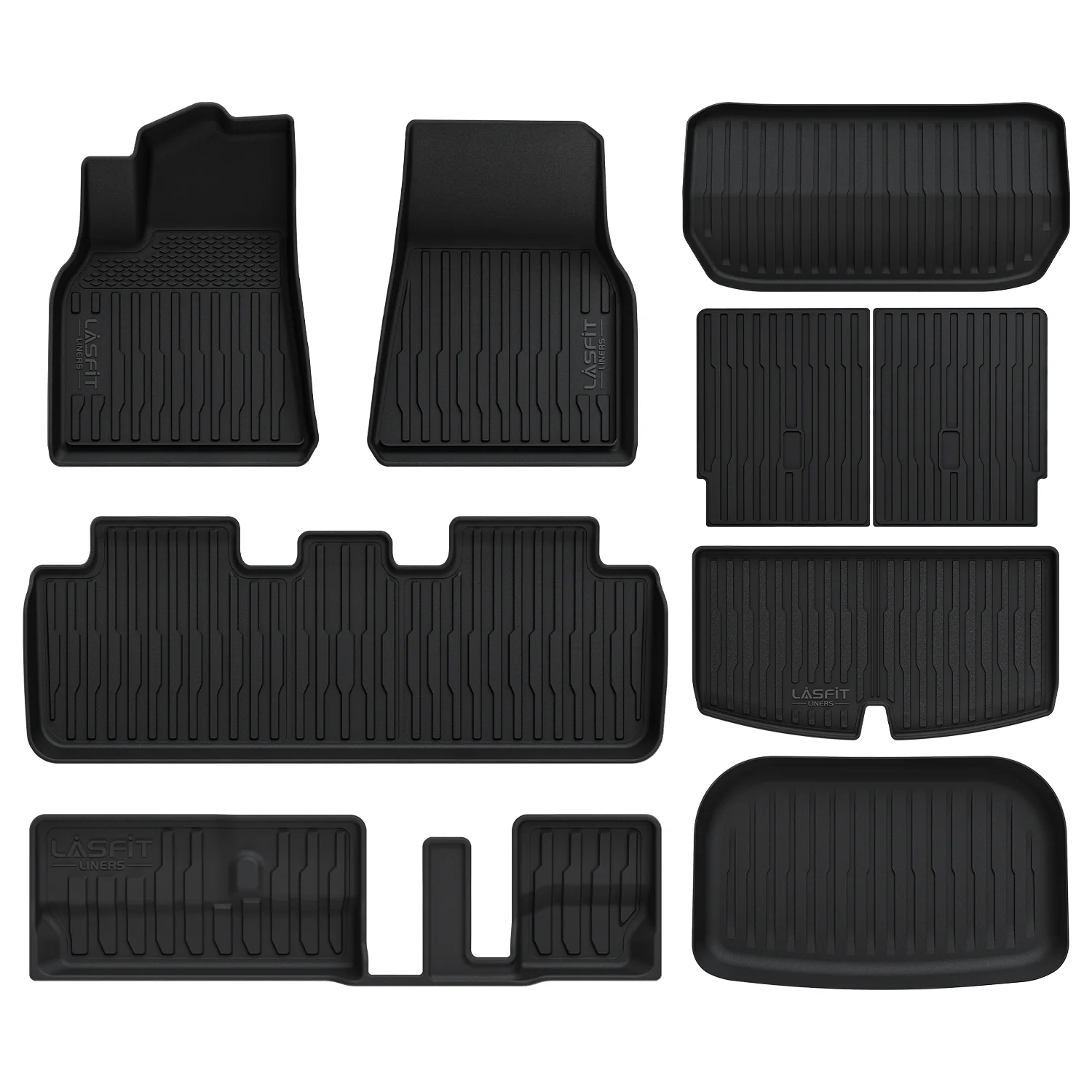 Fit for 2020-2025 Tesla Model Y Custom TPE Floor Mats or Cargo Mat - Image 31