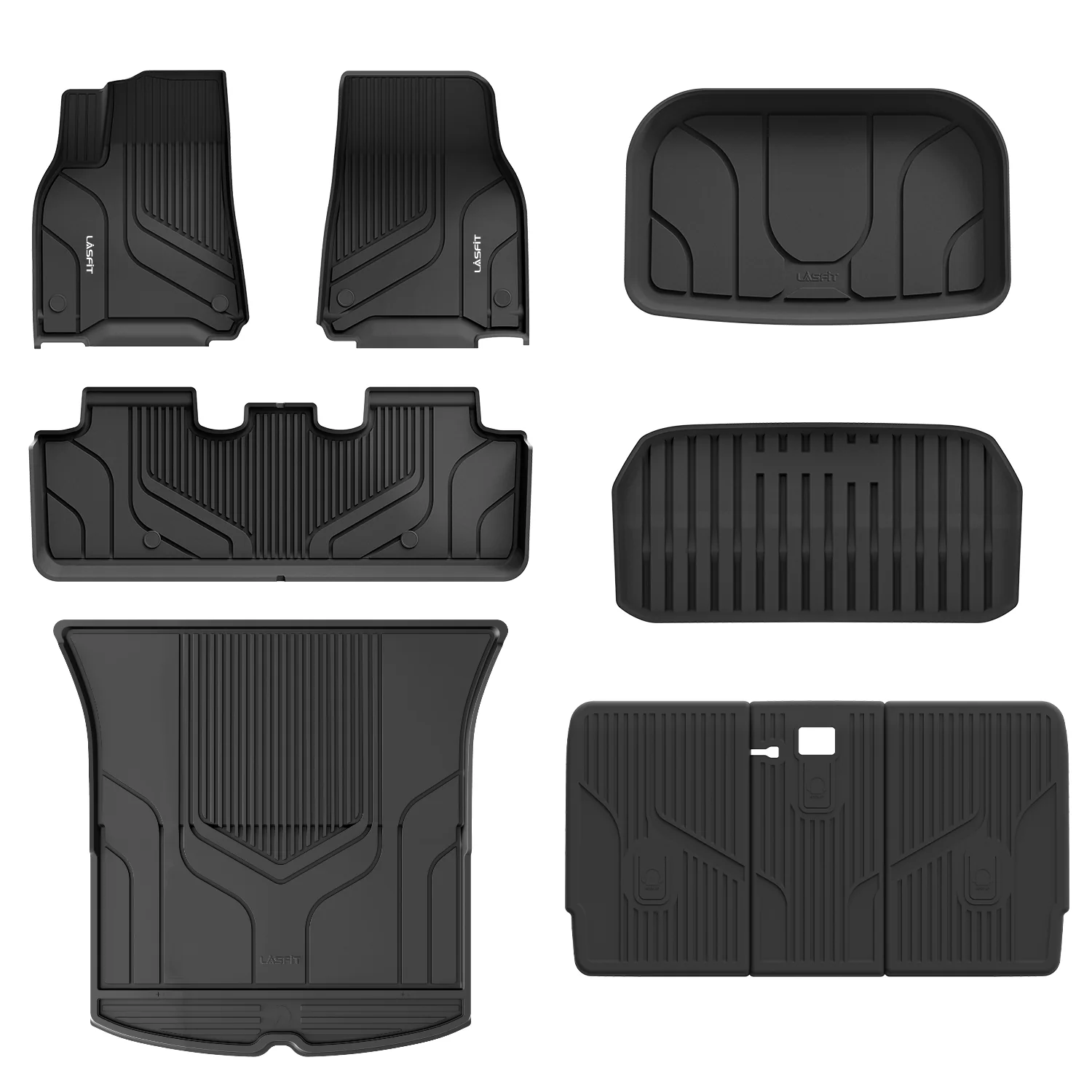 Fit for 2020-2025 Tesla Model Y Custom TPE Floor Mats or Cargo Mat - Image 37
