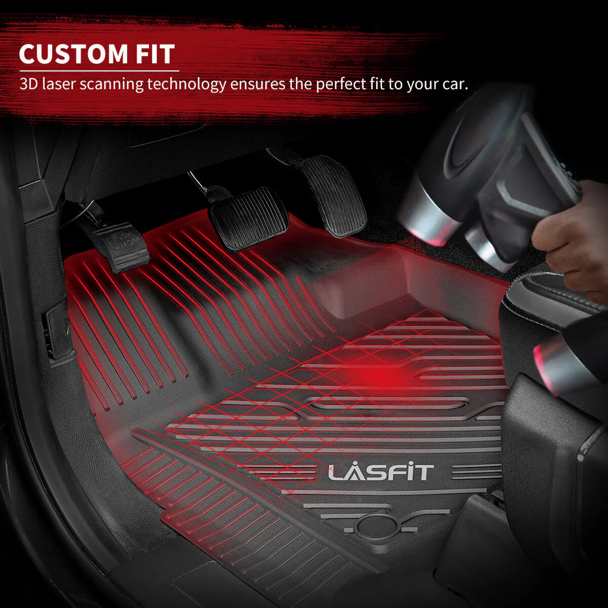 Fit for 2020-2025 Tesla Model Y Custom TPE Floor Mats or Cargo Mat - Image 4