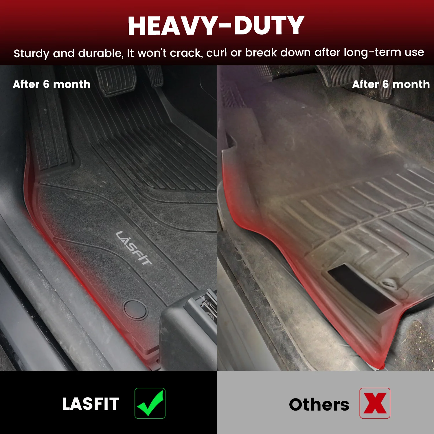 Fit for 2020-2025 Tesla Model Y Custom TPE Floor Mats or Cargo Mat - Image 41