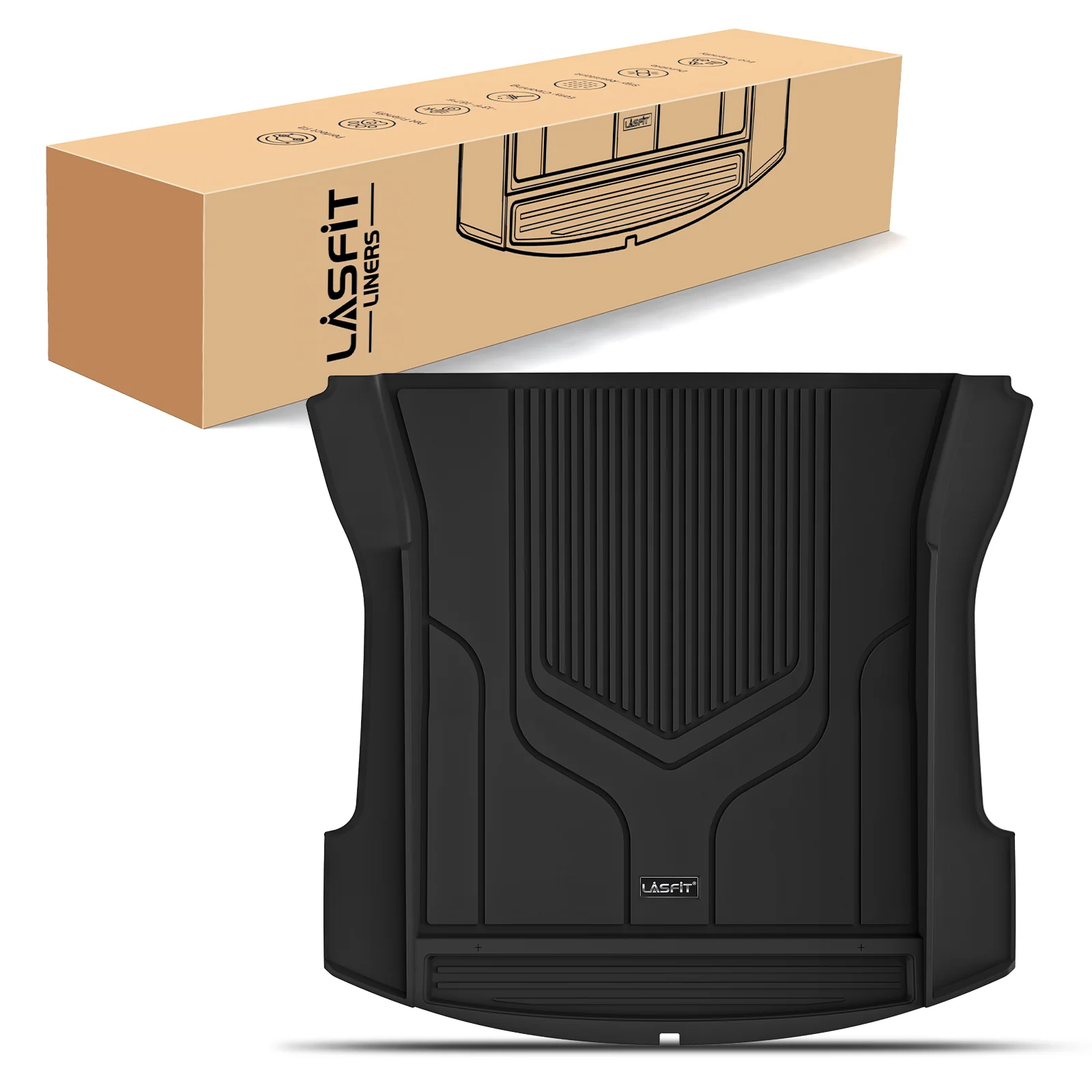 Fit for 2020-2025 Tesla Model Y Custom TPE Floor Mats or Cargo Mat - Image 54
