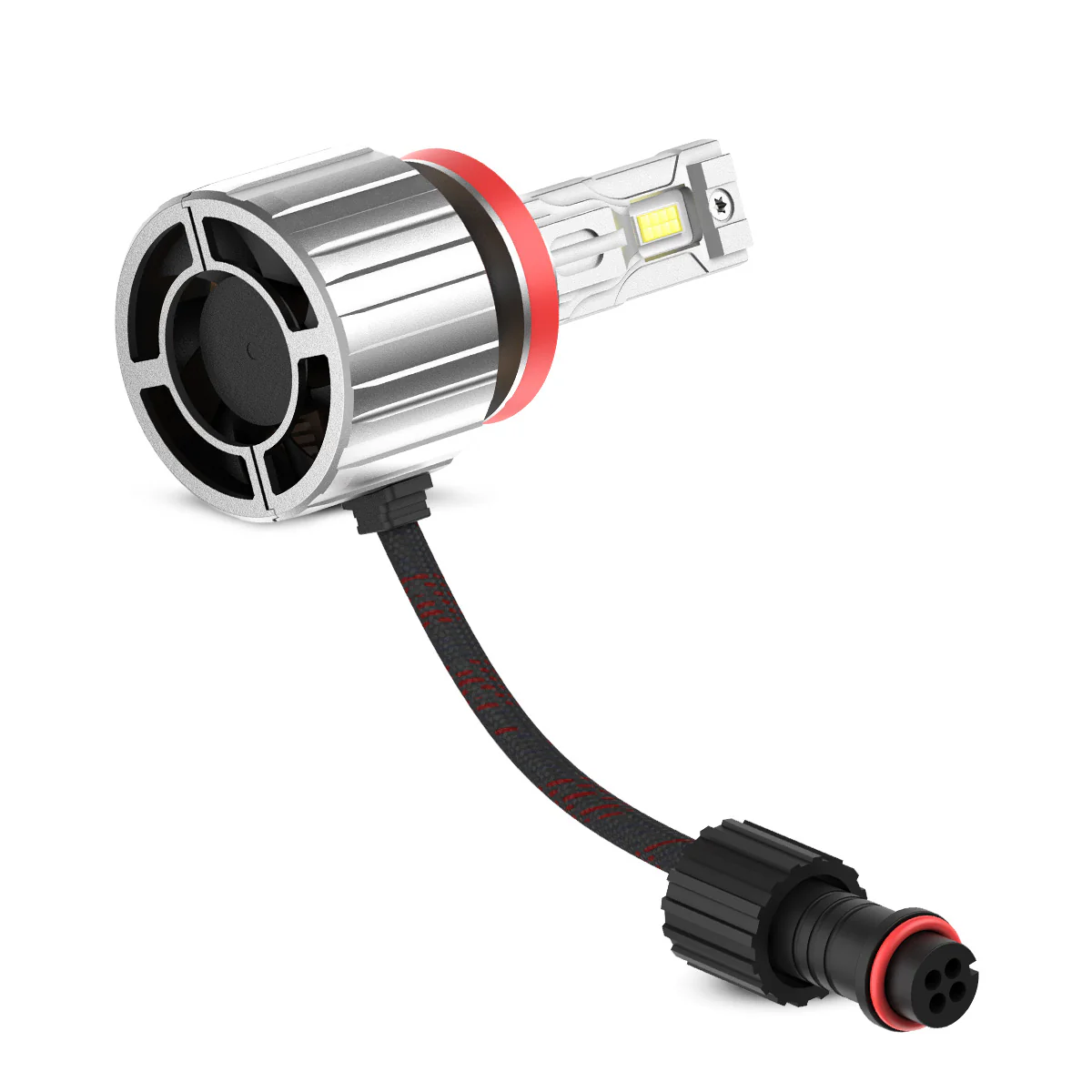 Fit for 2020-2026 Chevrolet Silverado HD 2500 3500 Custom H11 H9 LED Bulbs with Dust Cover | Pro-DC Series - Image 36
