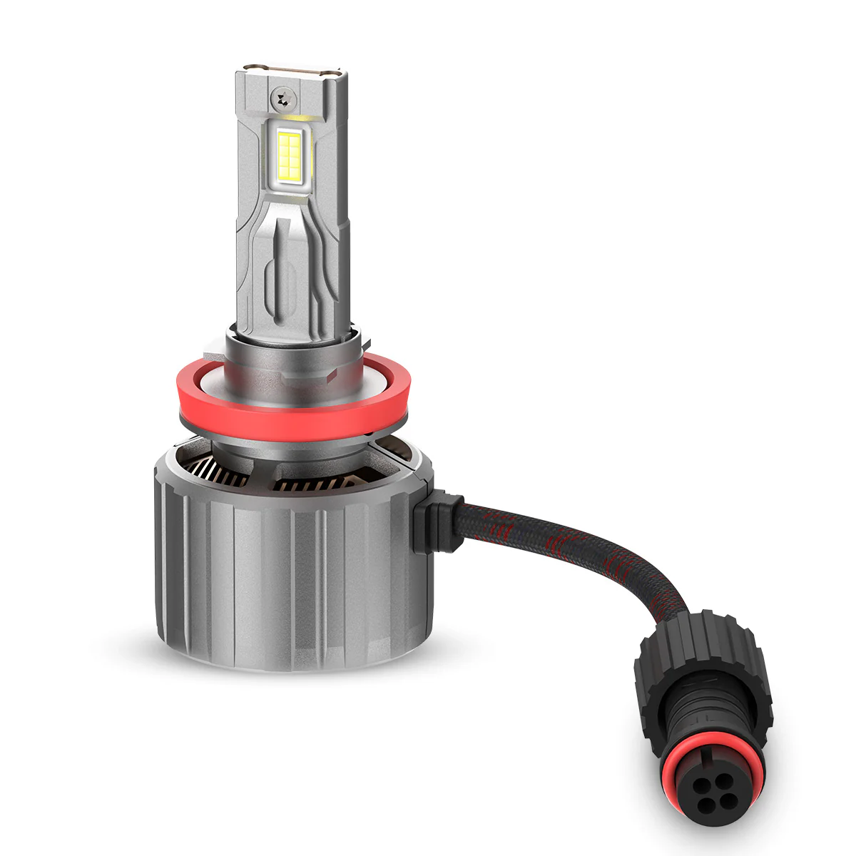 Fit for 2020-2026 Chevrolet Silverado HD 2500 3500 Custom H11 H9 LED Bulbs with Dust Cover | Pro-DC Series - Image 5