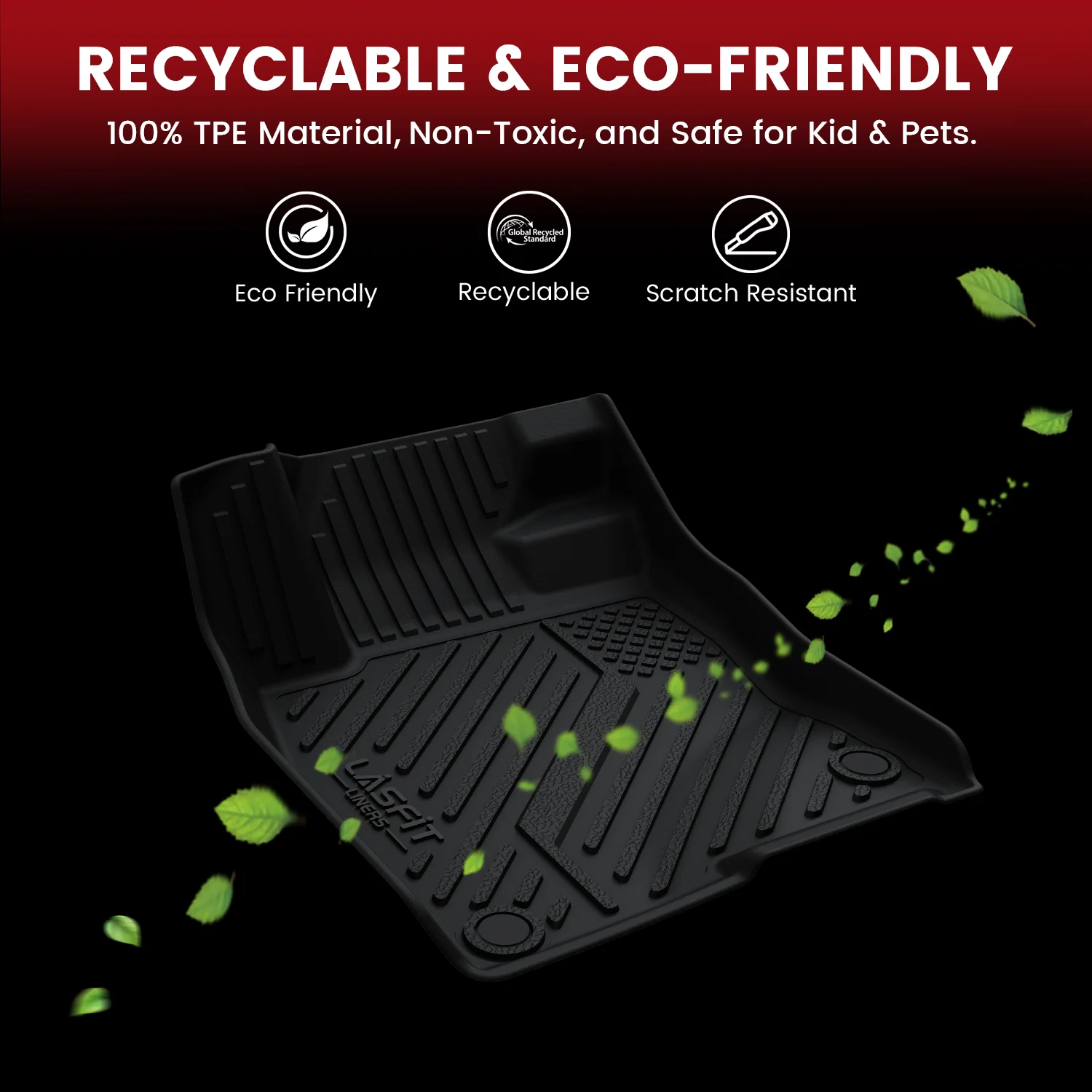 Fit for 2015-2017 Toyota Camry Custom Floor Mats & Cargo Mat - Image 7