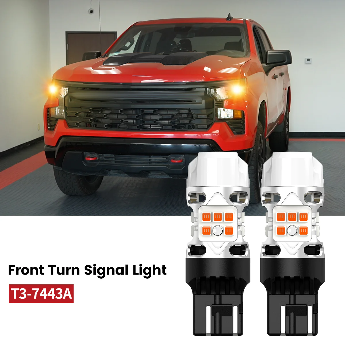 Custom Engineered for 2023-2026 Chevrolet Silverado 1500 WT Custom Trail Boss LED Bulbs Upgrade | Tested and Verified - Image 11