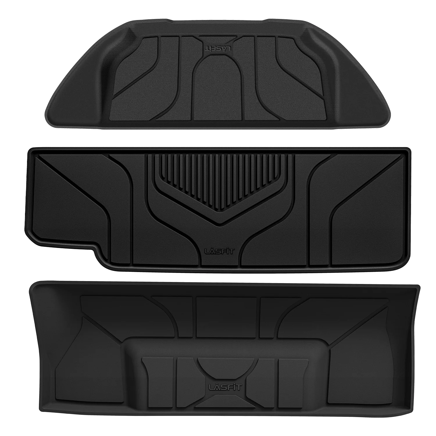 Fit for 2021-2026 Tesla Model X & X Plaid Floor Mats TPE Material, Fit 6-Seat ONLY - Image 10