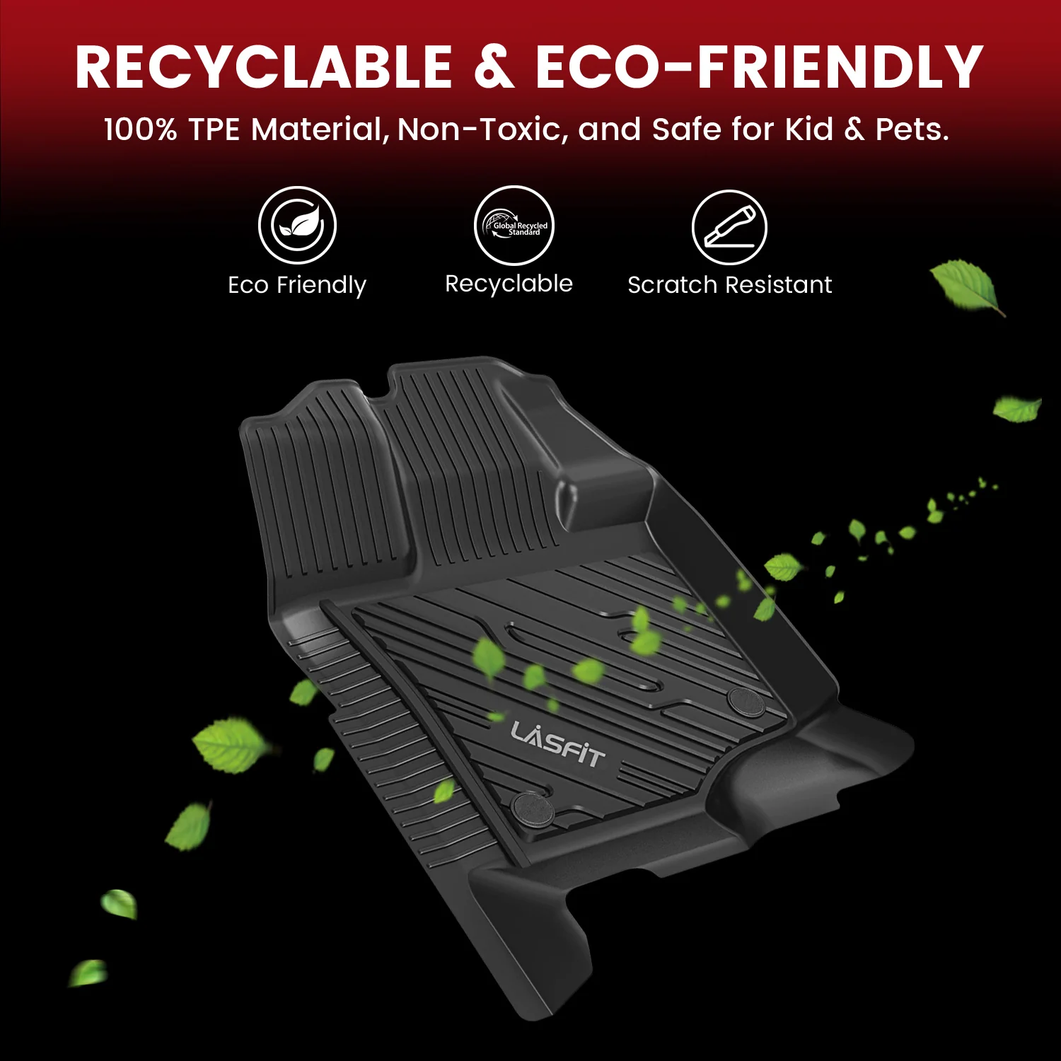Fit for 2015-2024 Ford Edge & Edge ST Floor Mats or Seatback & Cargo Mats - Image 6