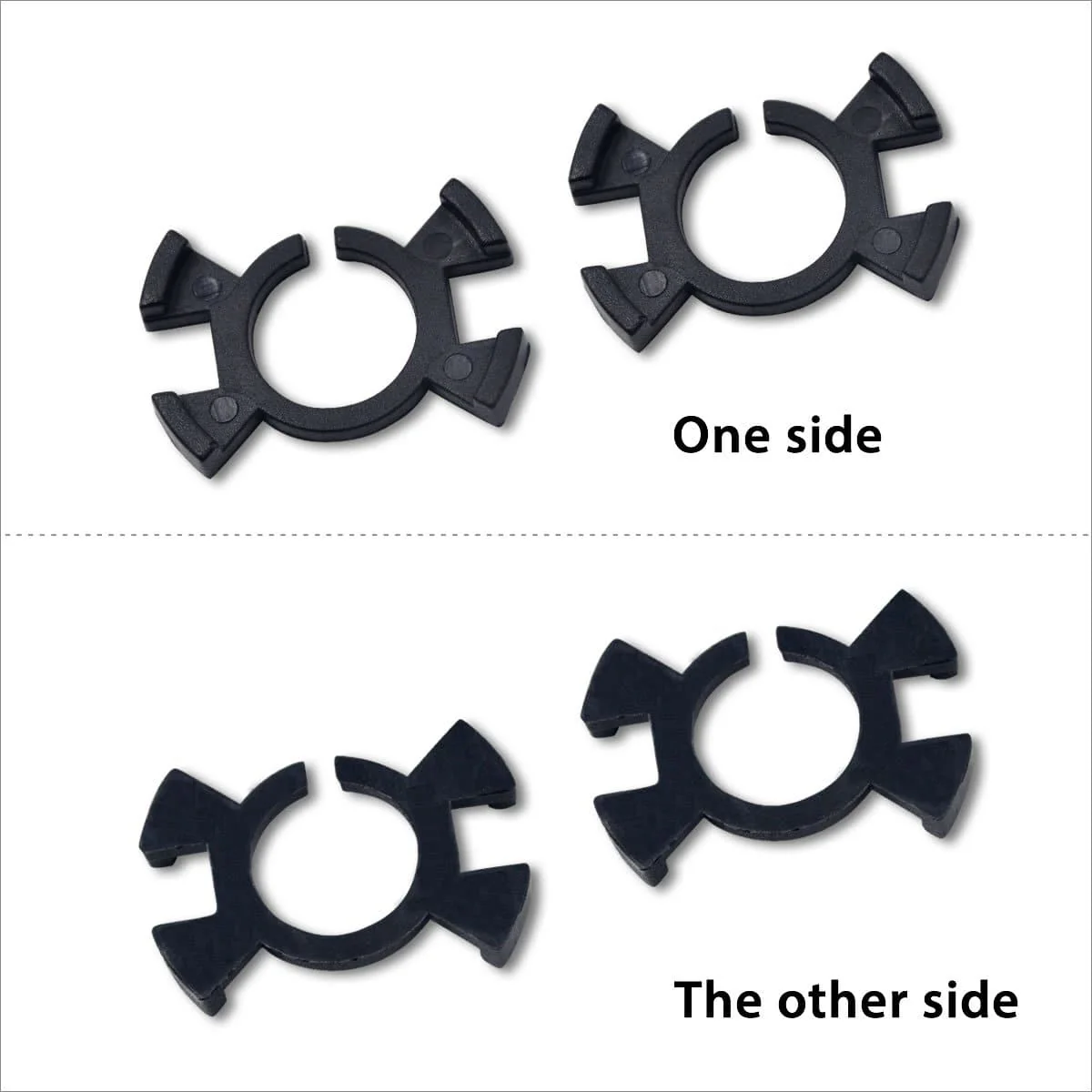 TK110 2x H1 LED Bulb Holder Adapter Retainer Fit for Honda Odyssey - Image 4