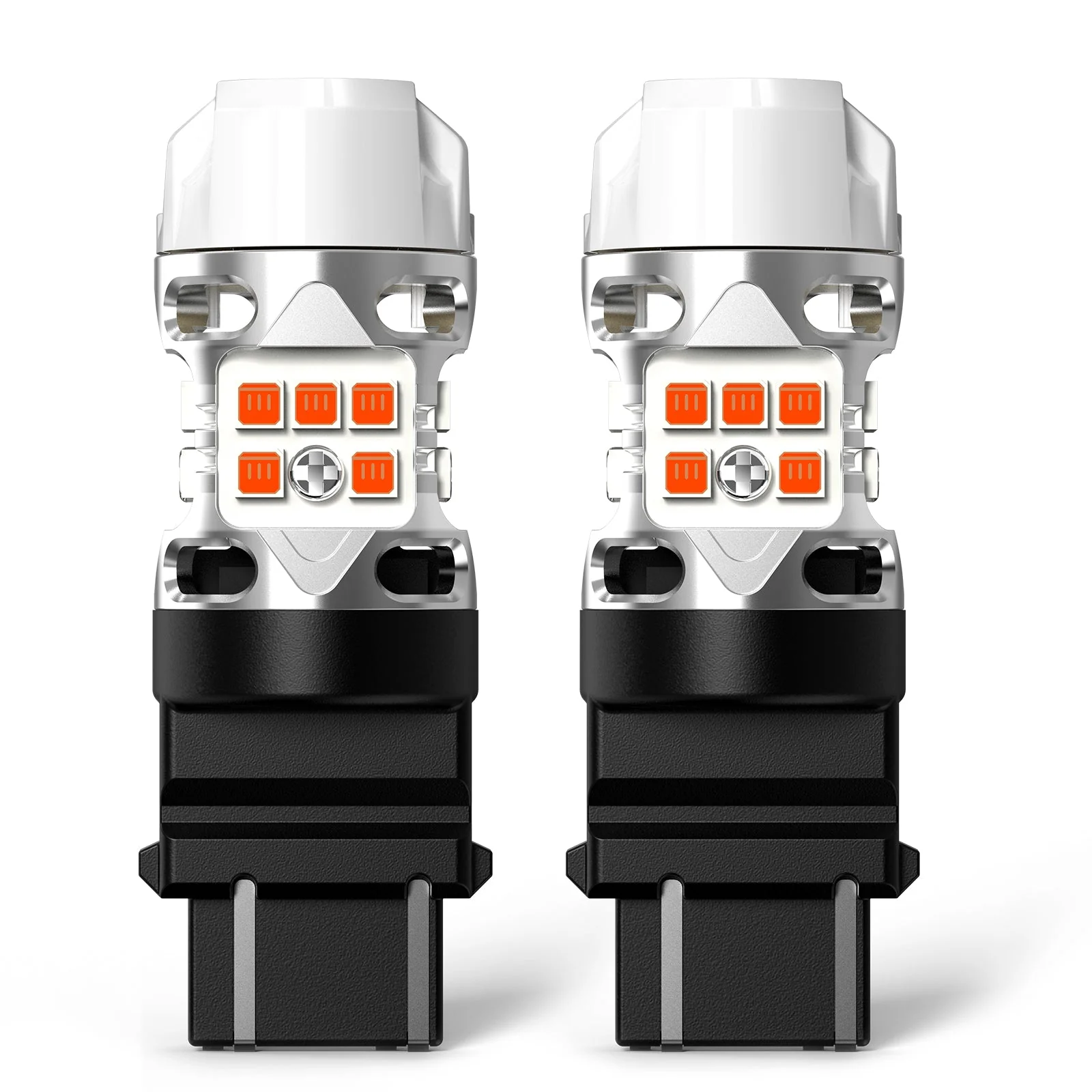 3157 4157 LED Turn Signal Bulbs CanBus-Ready Amber CK Socket | T3 Series - Image 13
