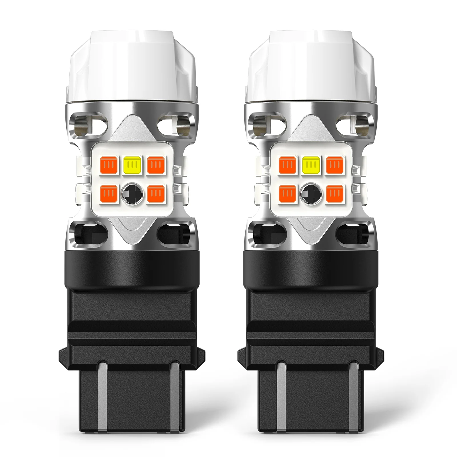 3157 4157 LED Front Turn Signal Bulbs CanBus-Ready Switchback | T3 Series - Image 16