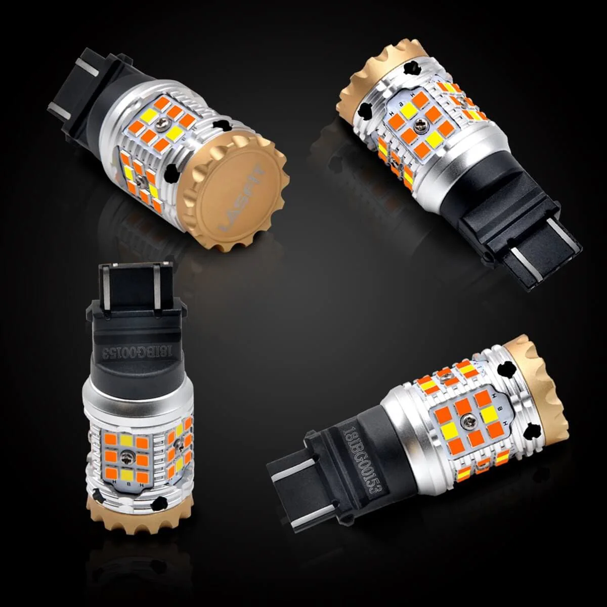 3157 3057 4057 4157 CANBUS Error Free Anti Hyper Flash Switchback LED Turn Signal Light Dual Color Bulb, 2 Bulbs - Image 11