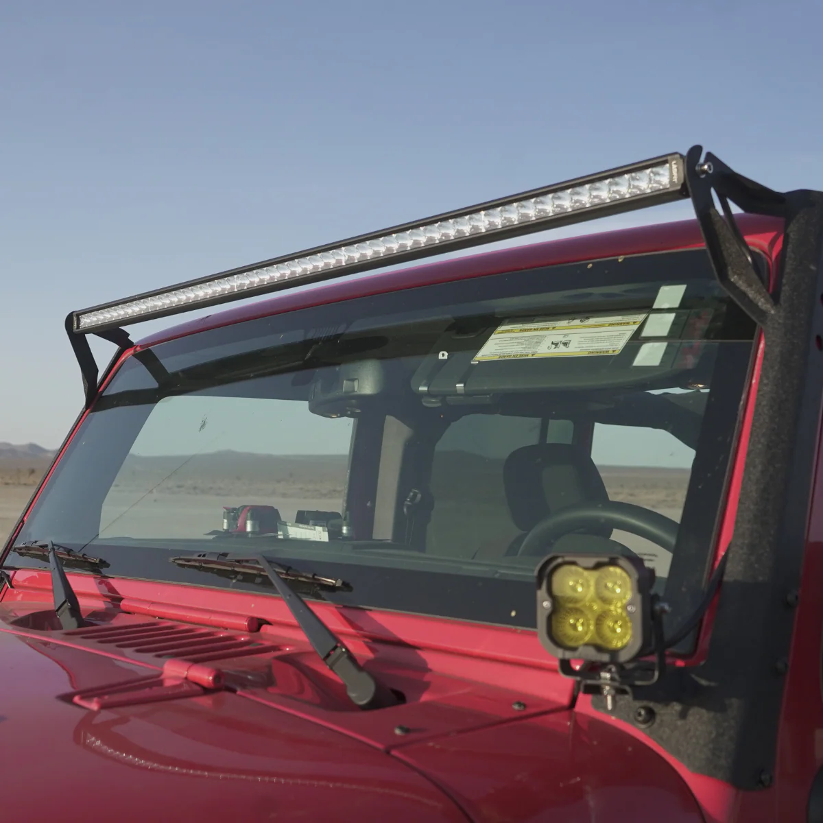 52 Inch Off-Road LED Light Bars Roof Windshield Rear Combo Flood Spot Single Row - LASFIT - Image 3