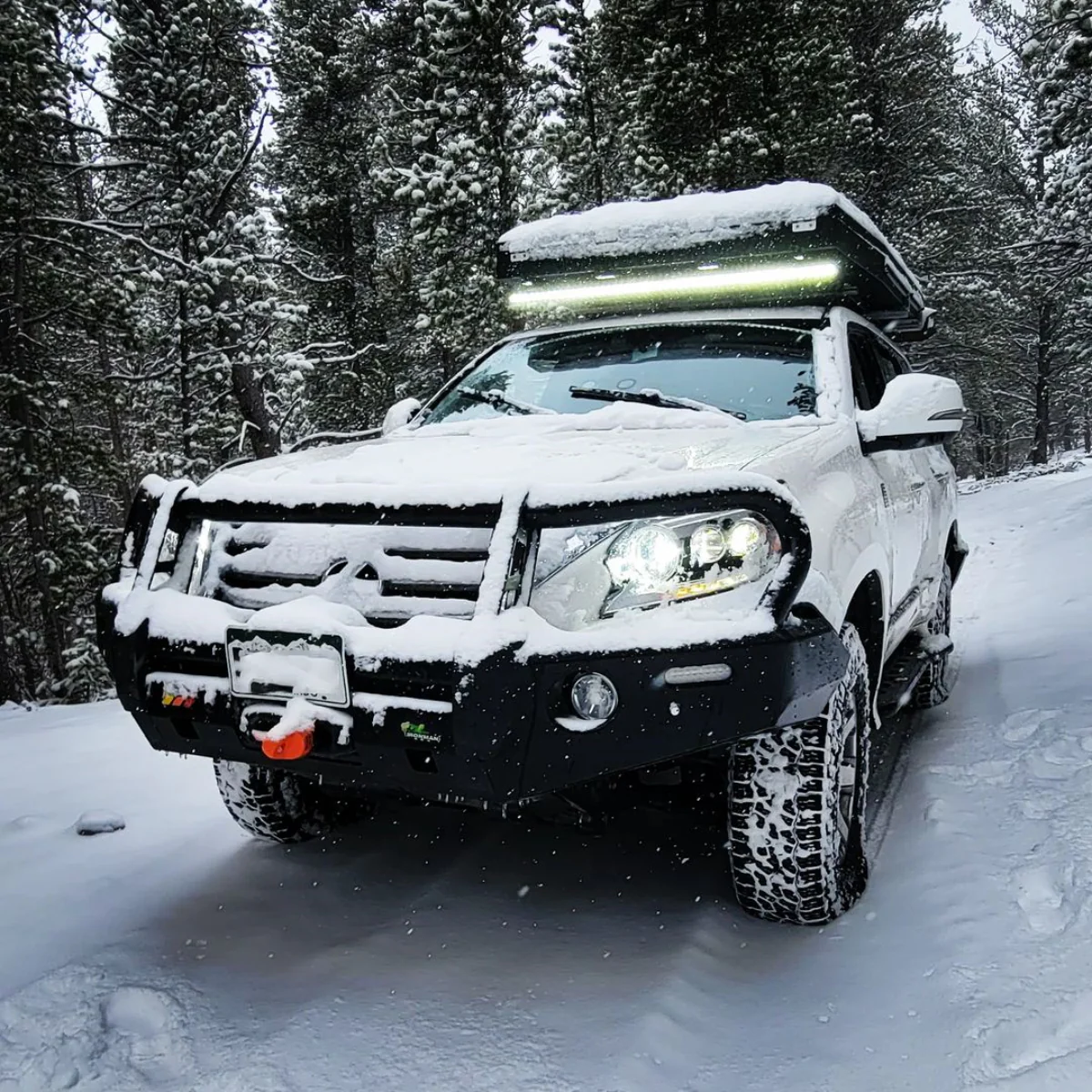 52 Inch Off-Road LED Light Bars Roof Windshield Rear Combo Flood Spot Single Row - LASFIT - Image 5