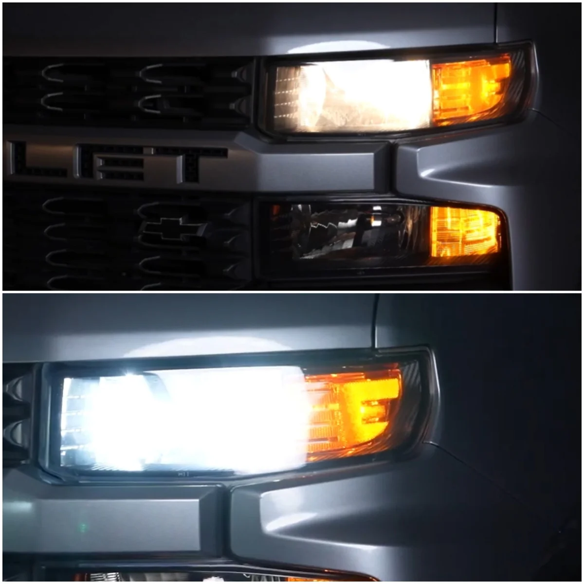 Fit for 2019-2026 Chevrolet Silverado 1500 WT/Custom/Custom Trail Boss Custom-Fit H11 9005 LED Bulbs with Dust Cover | Pro-DC Series - Image 4