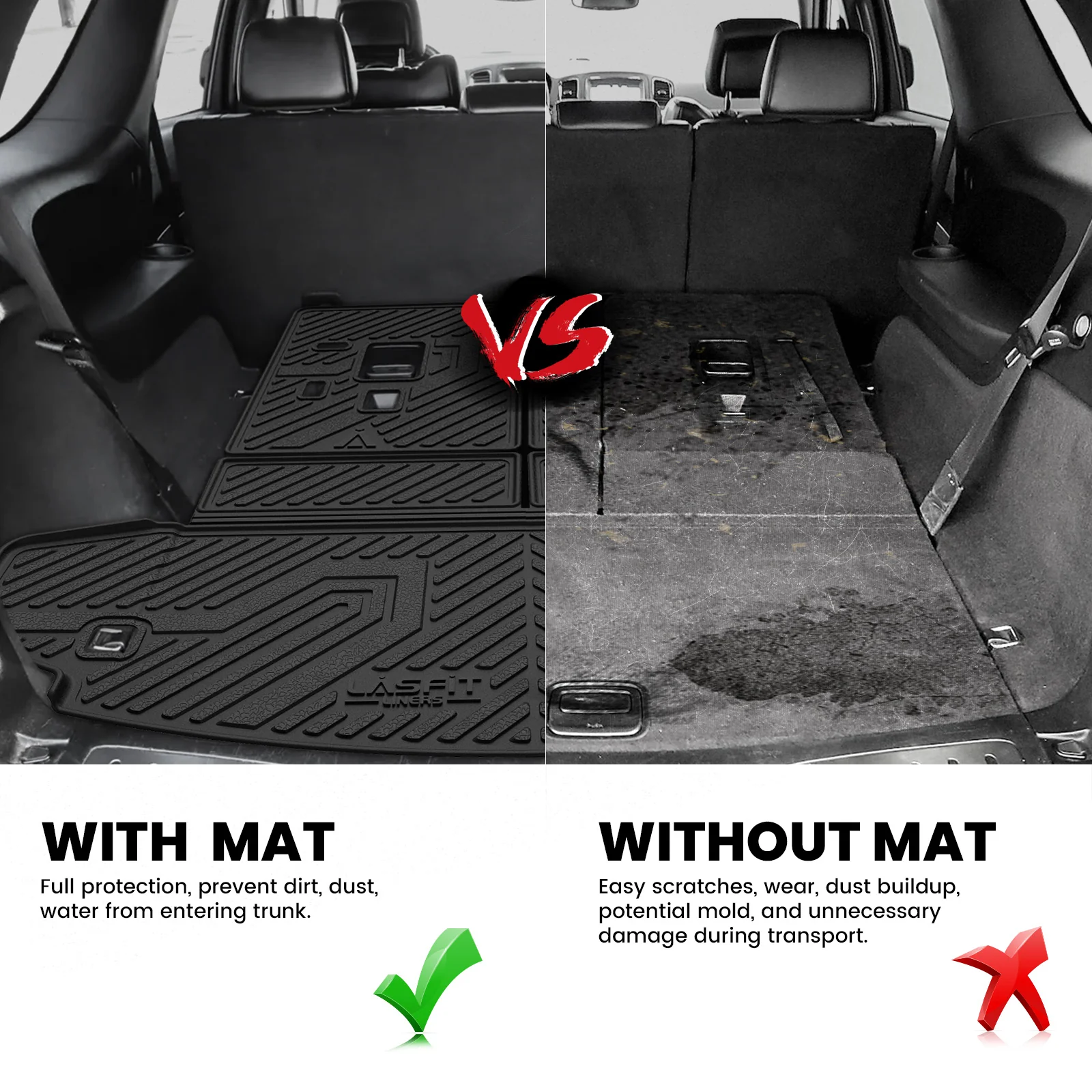 Fit for 2013-2026 Dodge Durango Floor Mats or Cargo & Seatback Mats - Image 22